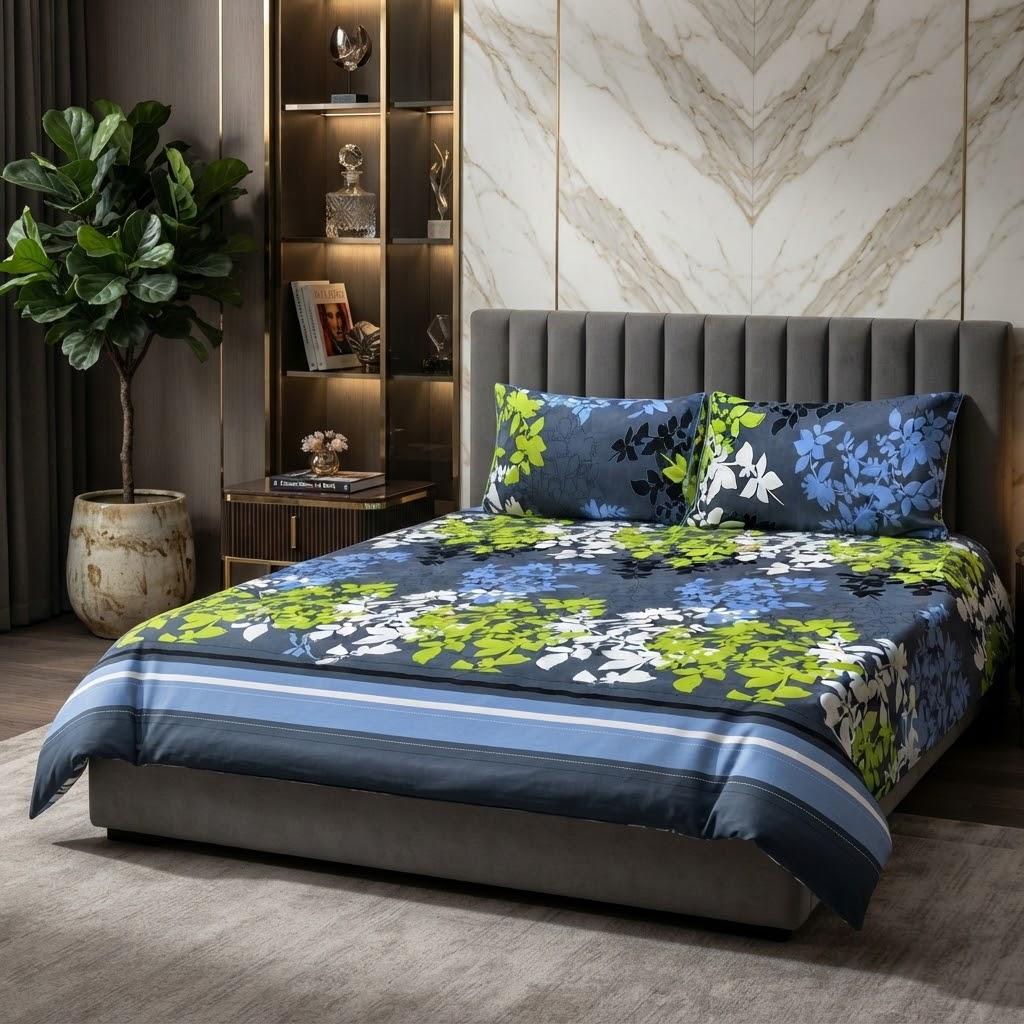 Verdant Breeze Bedsheet Set - Image 1