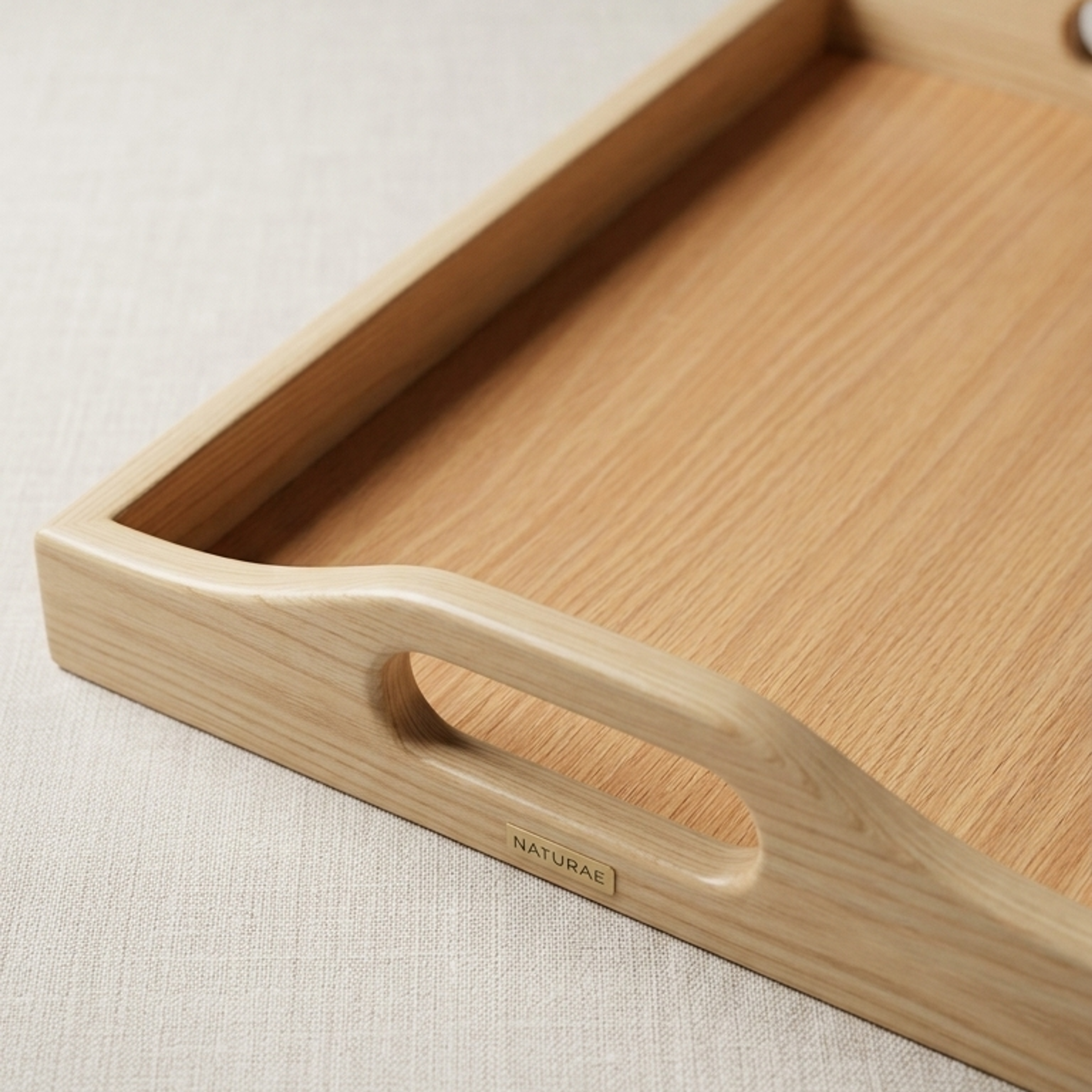 Classic Wooden Serving Tray - Thumbnail 5