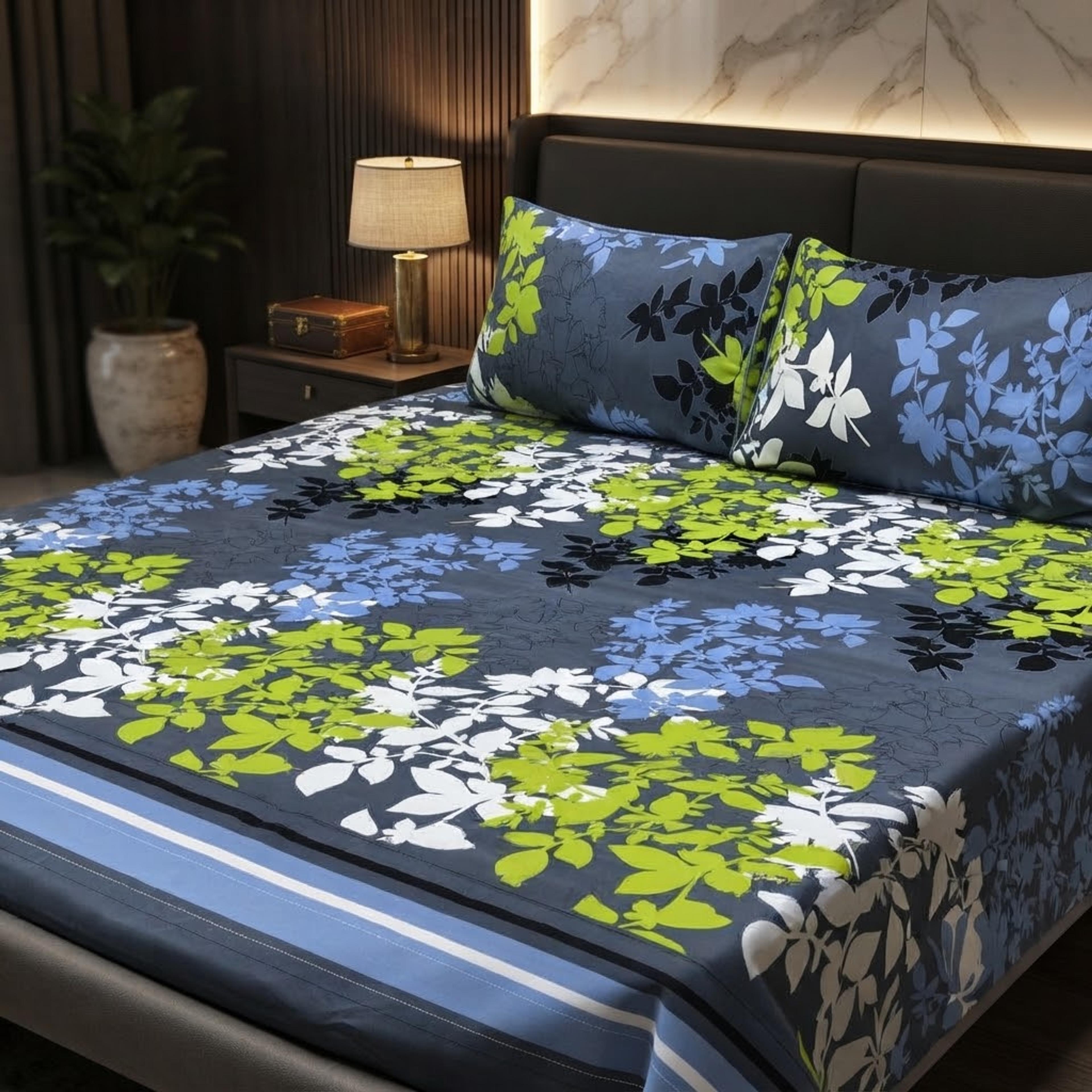 Verdant Breeze Bedsheet Set - Thumbnail 3