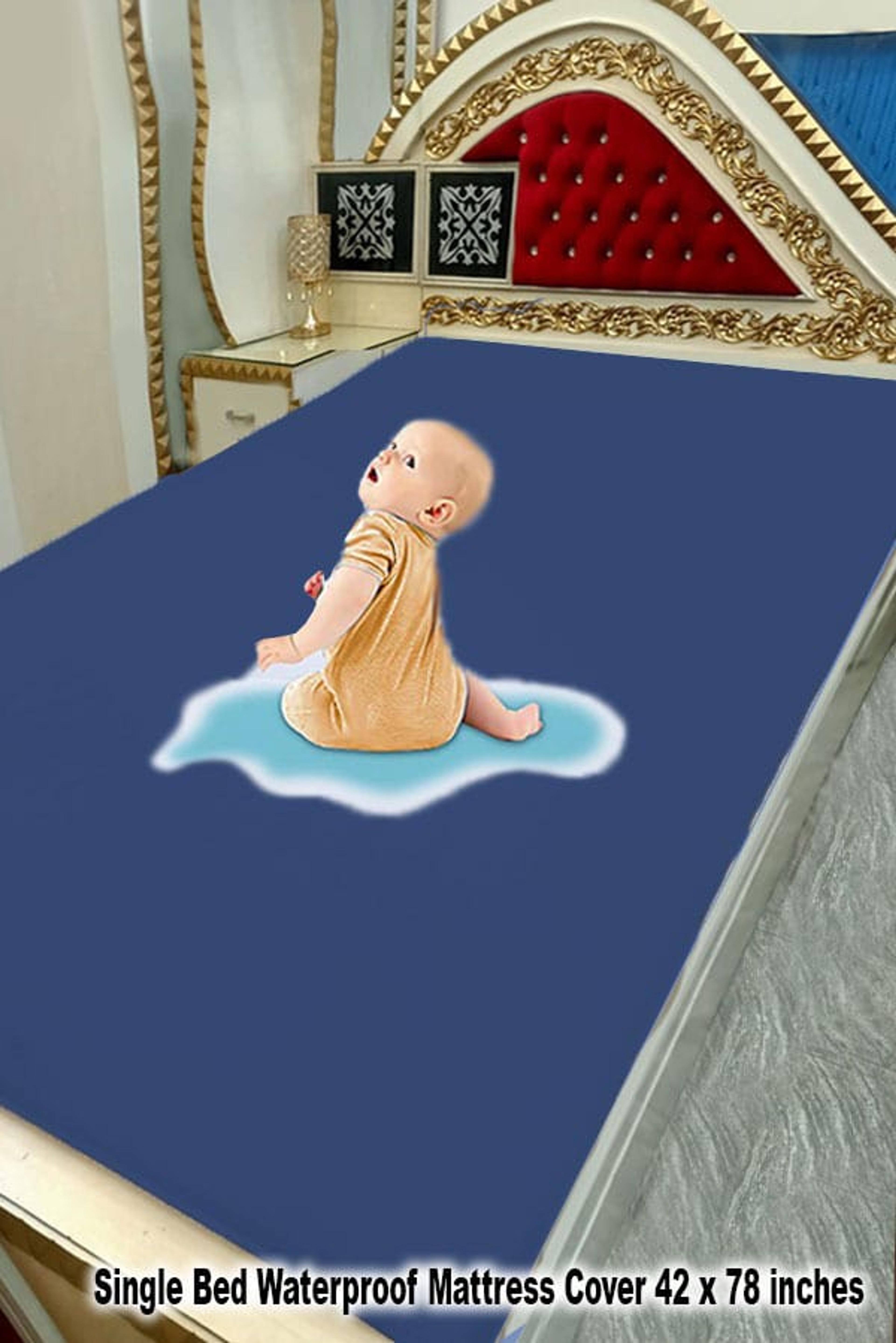 Waterproof Fitted mattress Cover - Thumbnail 3