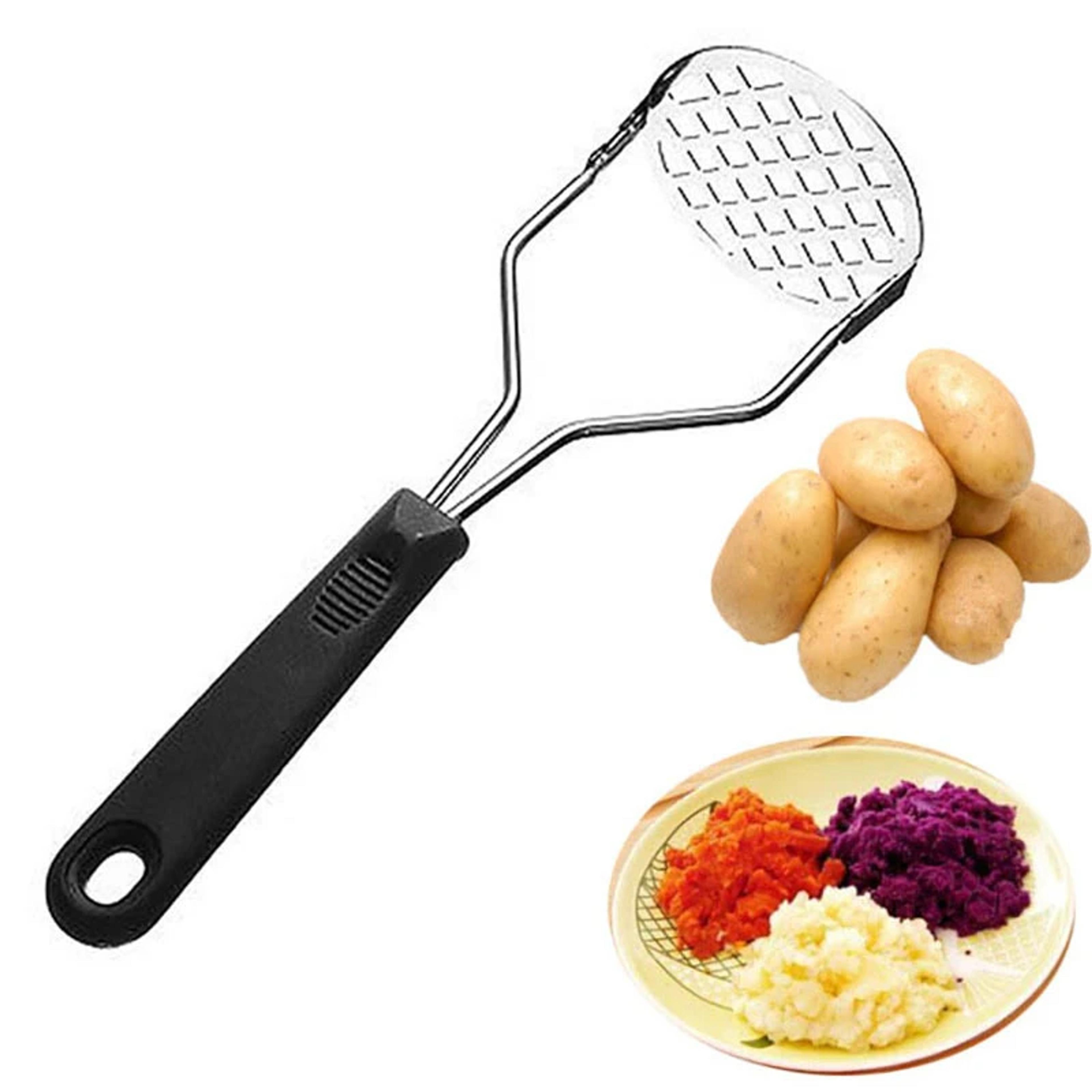 Stainless Steel Manual Potato Masher - Thumbnail 2