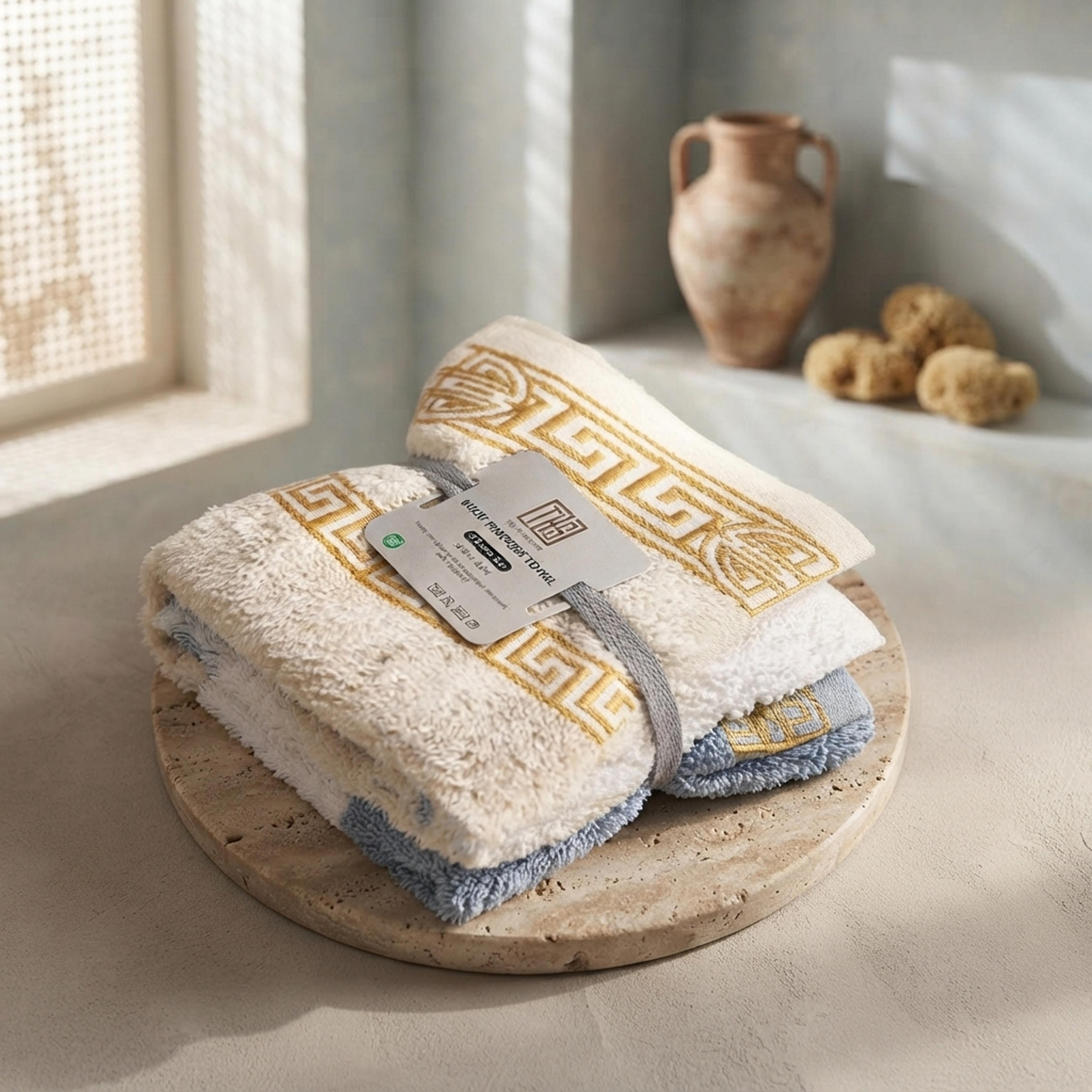Premium 450 GSM Cotton Towel - Thumbnail 3