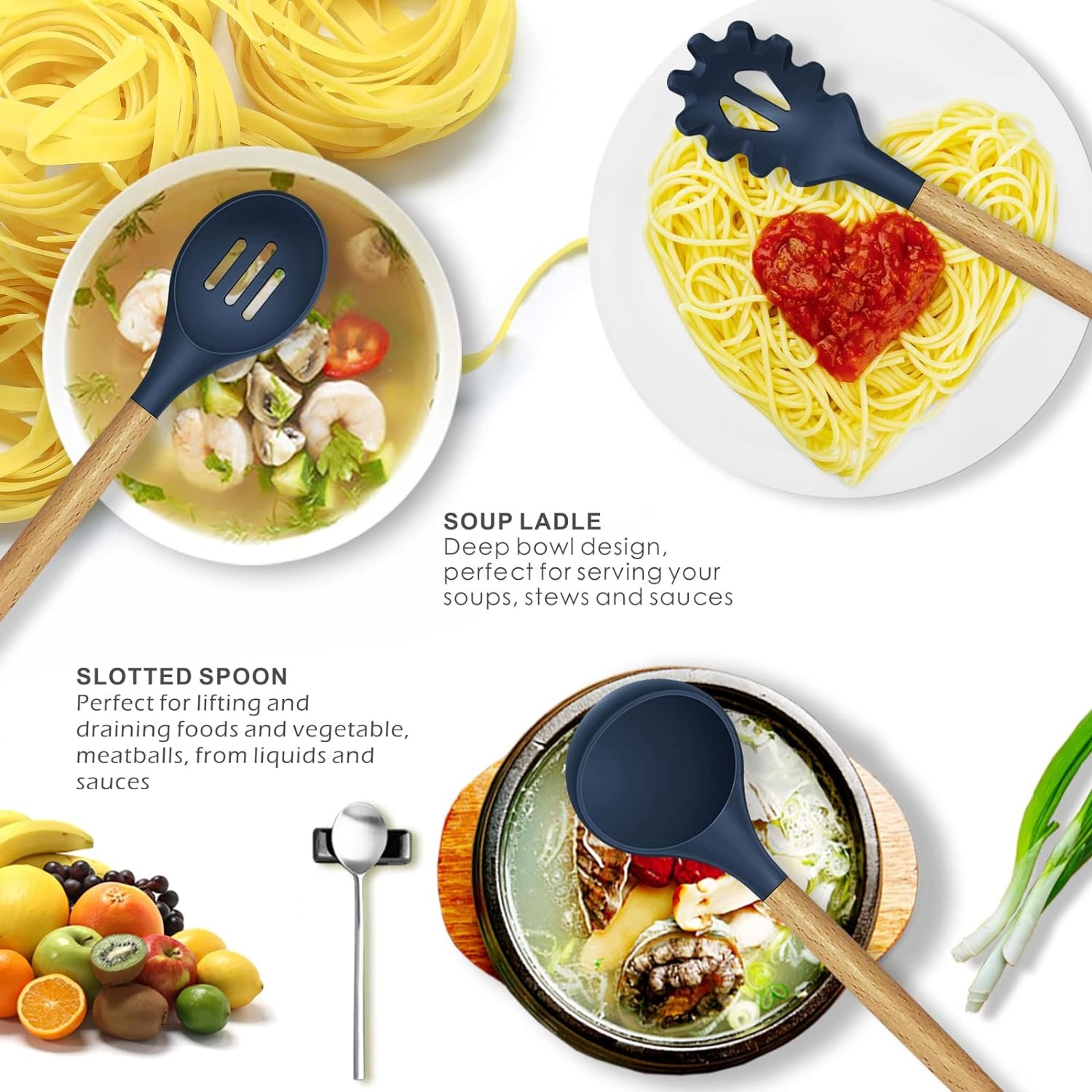 12-Piece Silicone Utensil Set - Thumbnail 3
