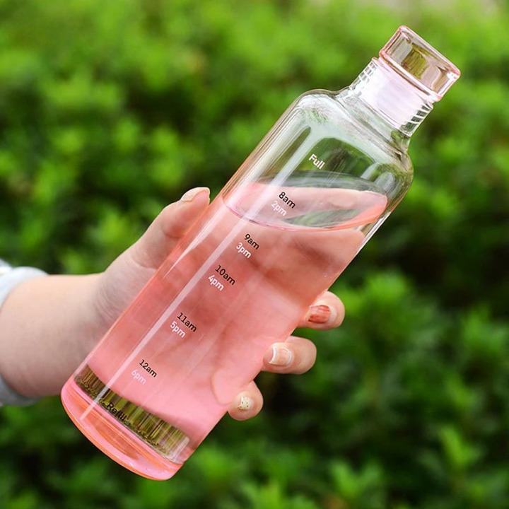 Clear 500ml Water Bottle - Image 1