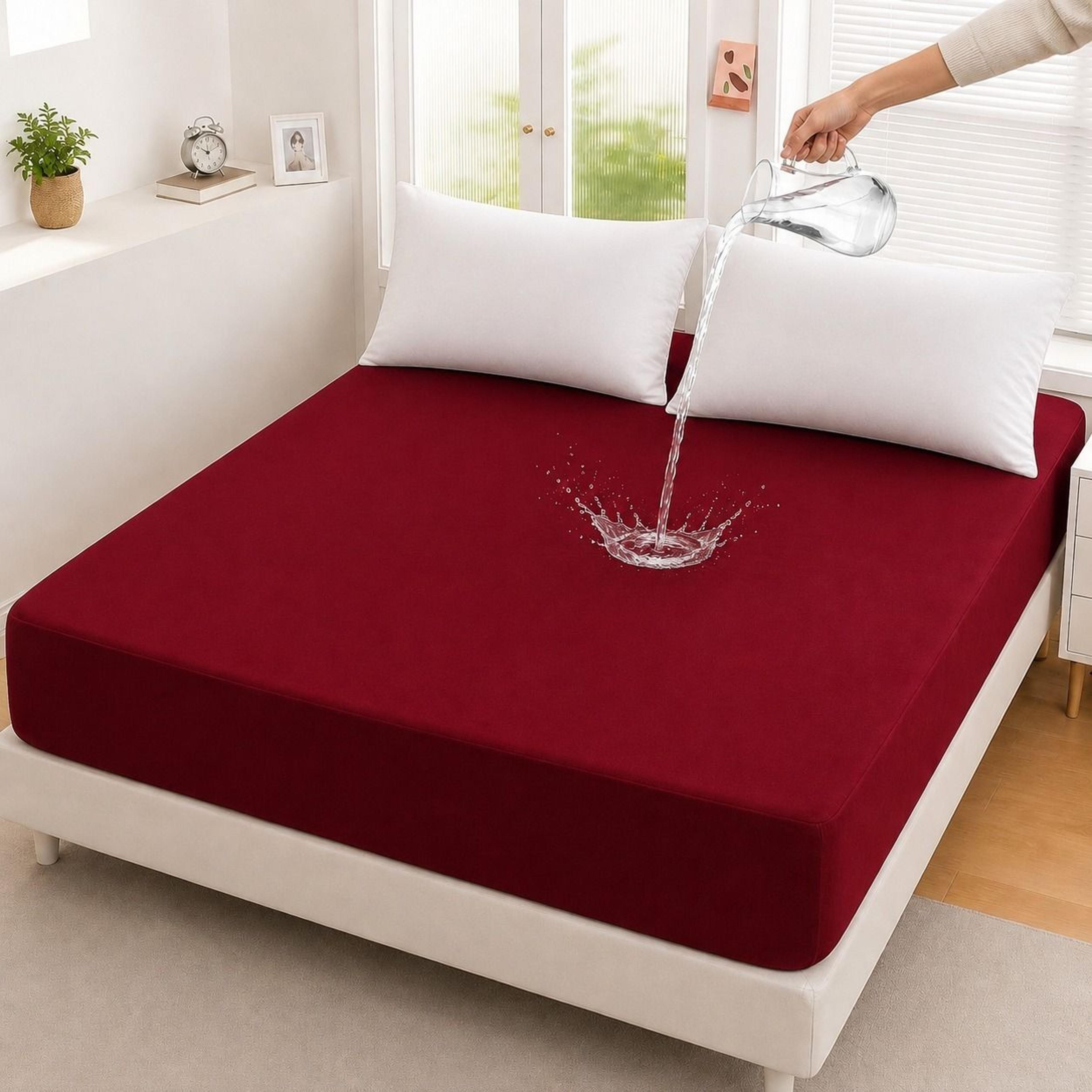 Micro Fitted Waterproof Mattress Cover & Protector - Thumbnail 5