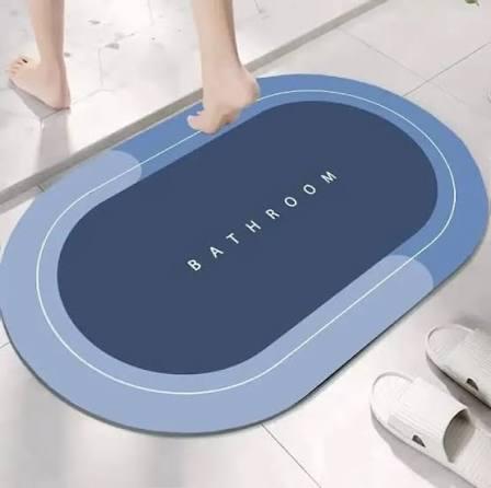 Oval Waterproof Bathroom Mat - Image 4