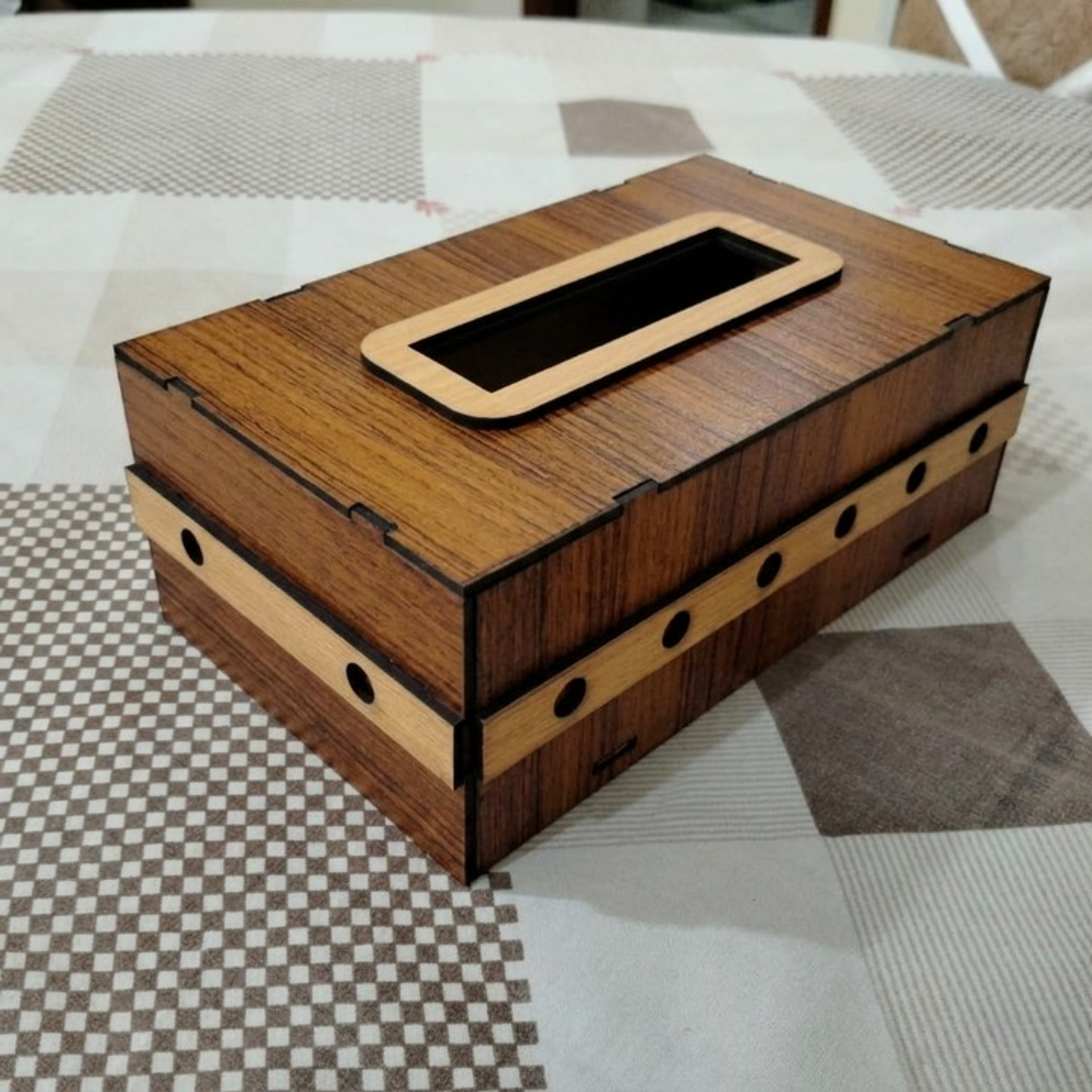 Sleek Tissue Box Holder - Thumbnail 5