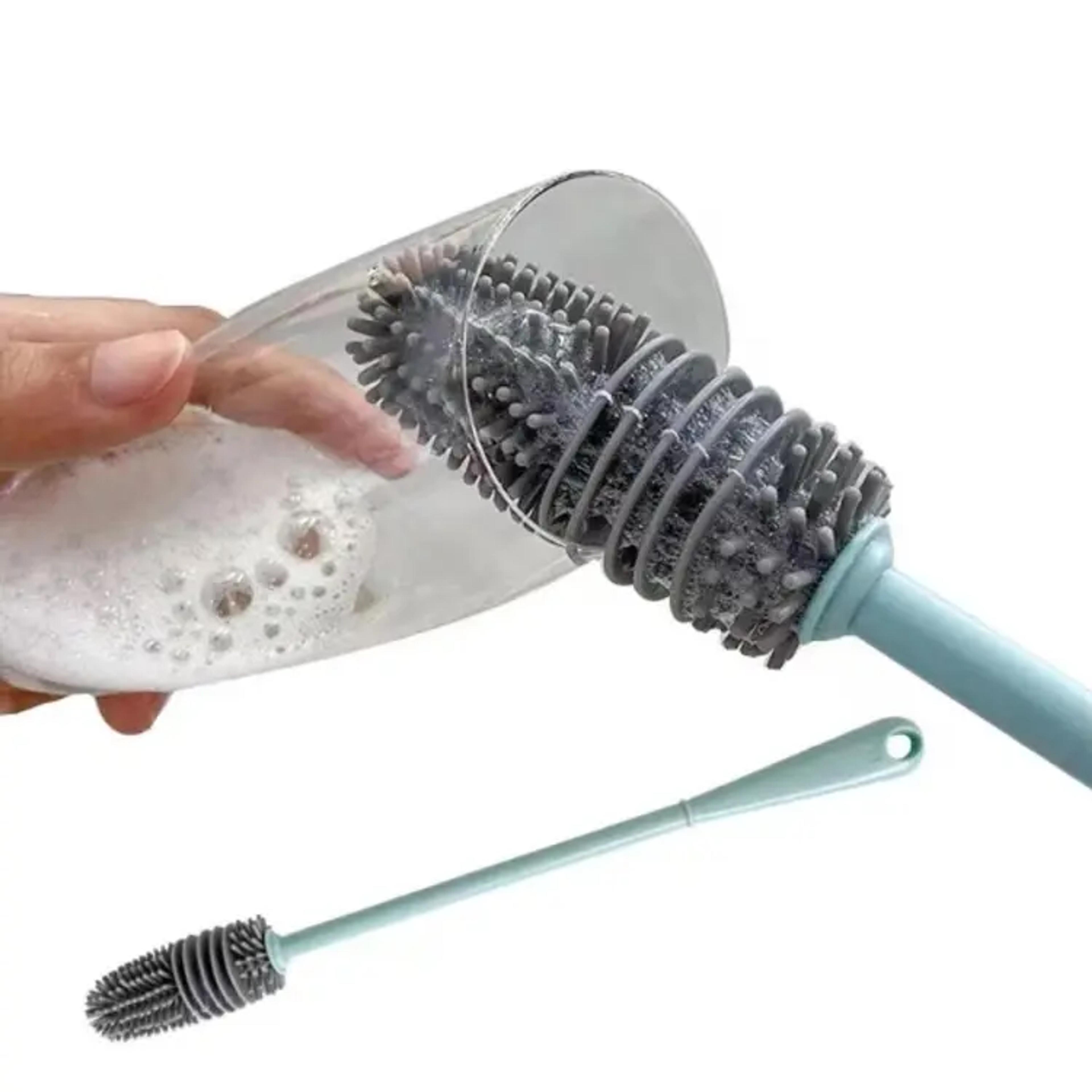 Silicone Bottle Brush with Long Handle