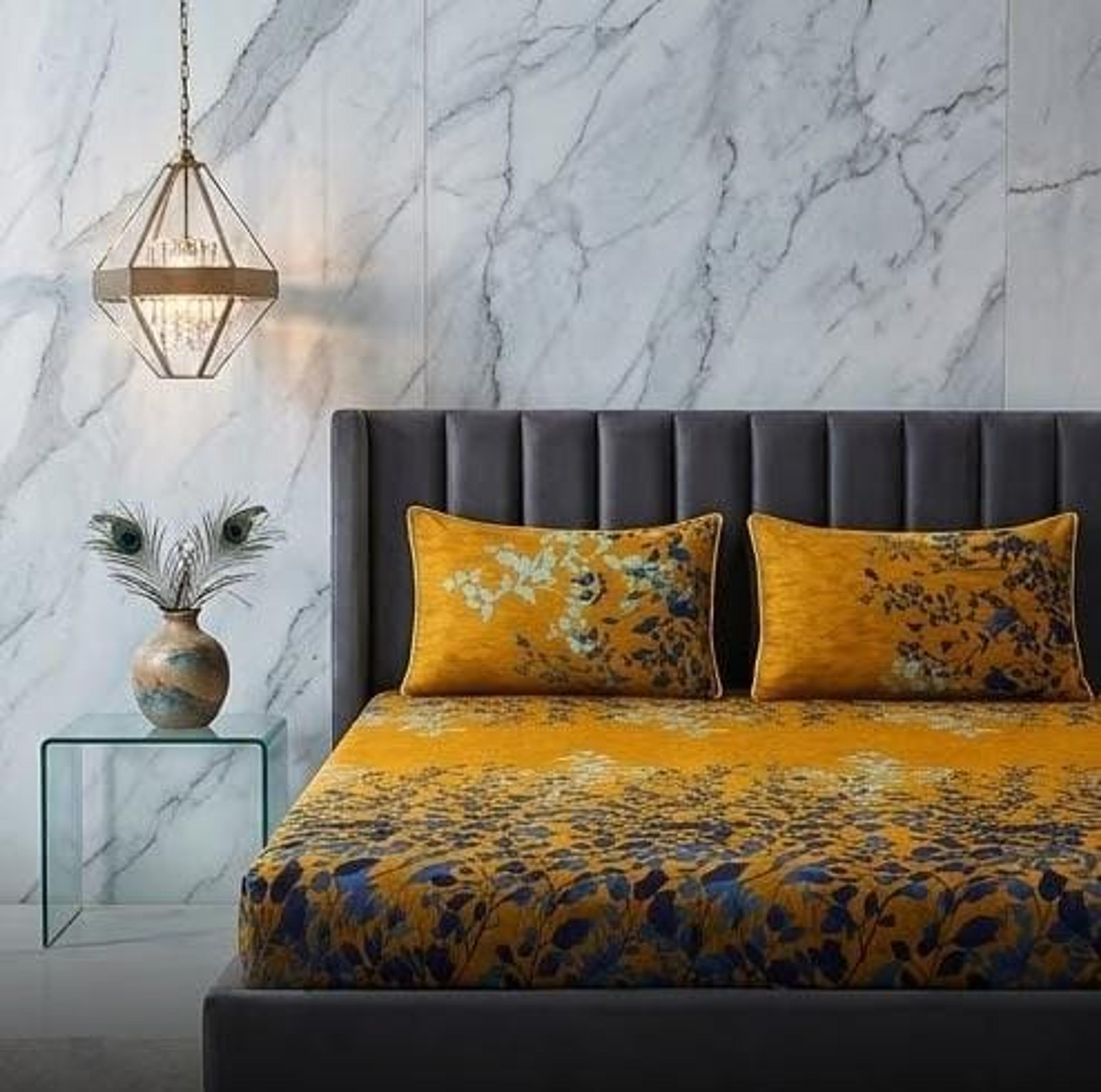 Crystal Cotton 3-Piece Bedsheet Set - Thumbnail 3