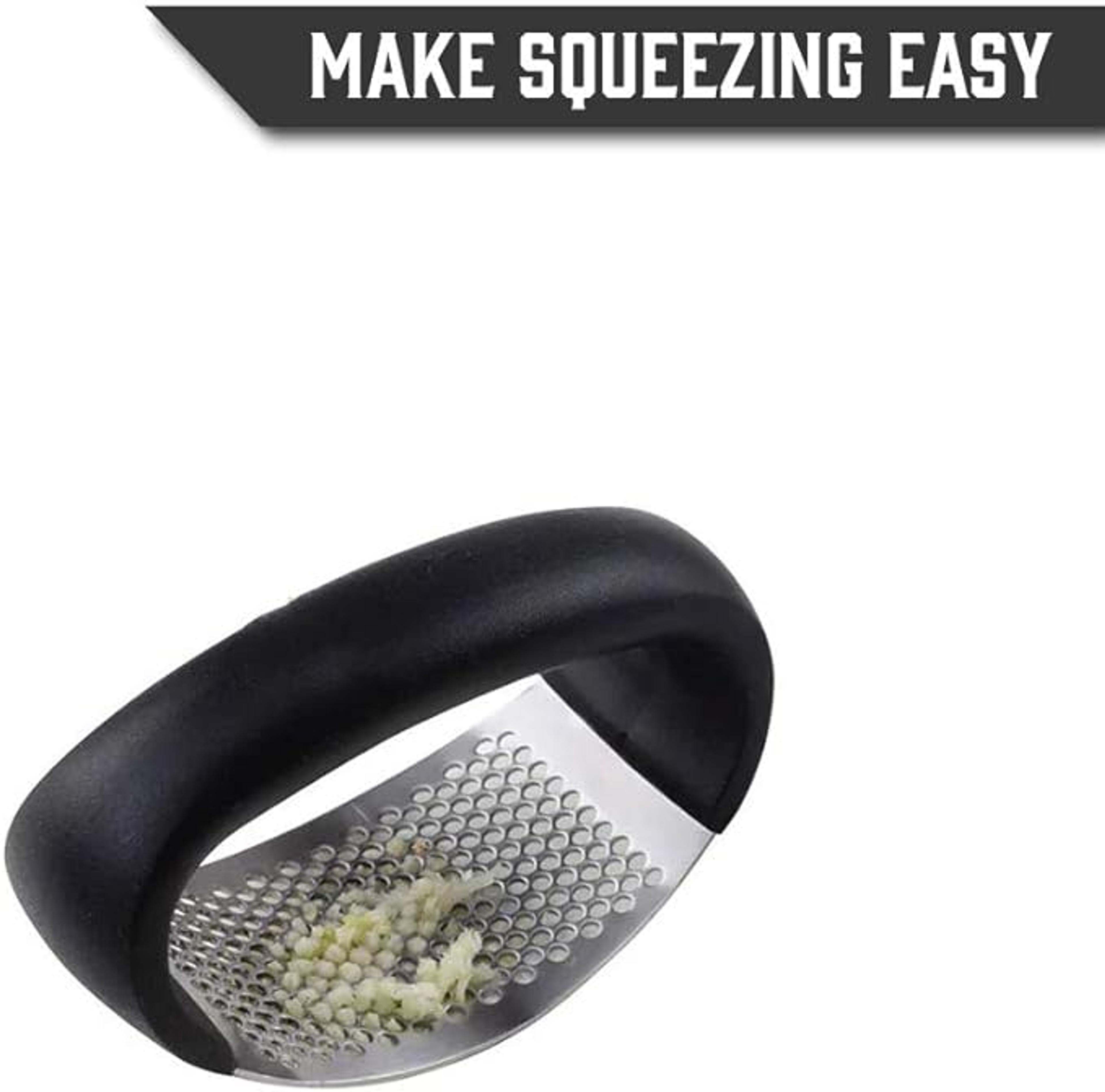 Stainless Steel Garlic Press - Thumbnail 2