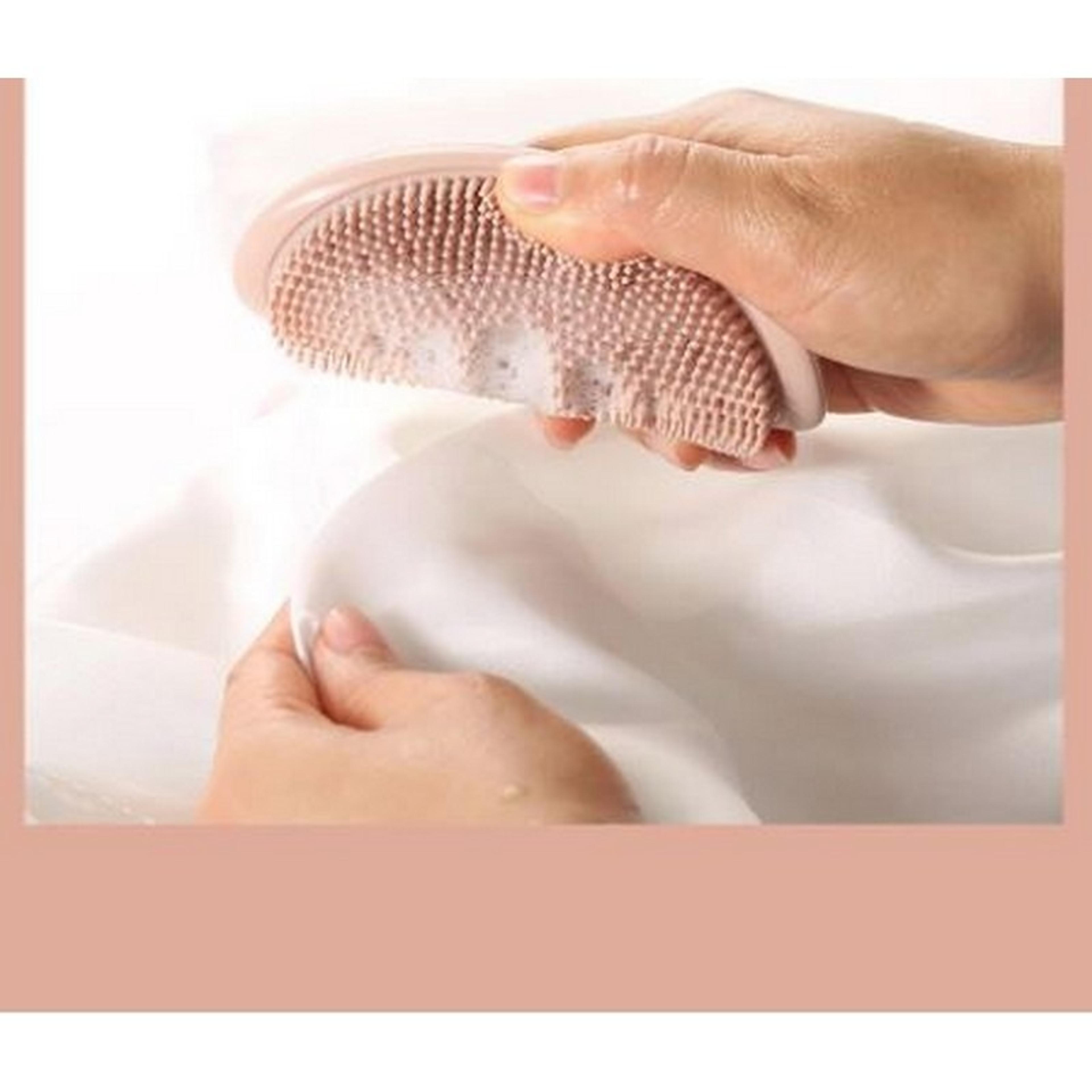 Silicone Soap Dish & Scrubber - Thumbnail 2