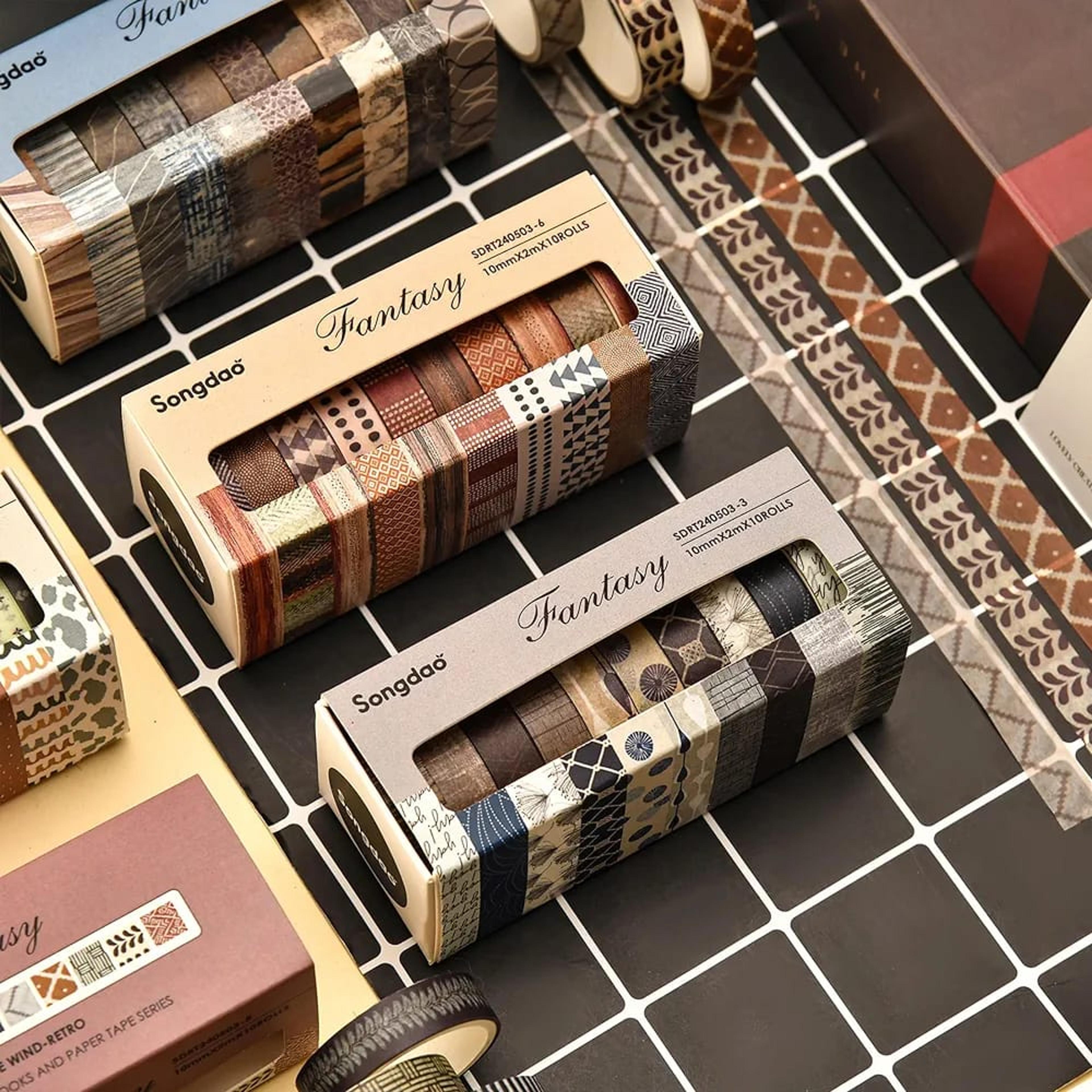 10-Roll Fantasy Washi Tape