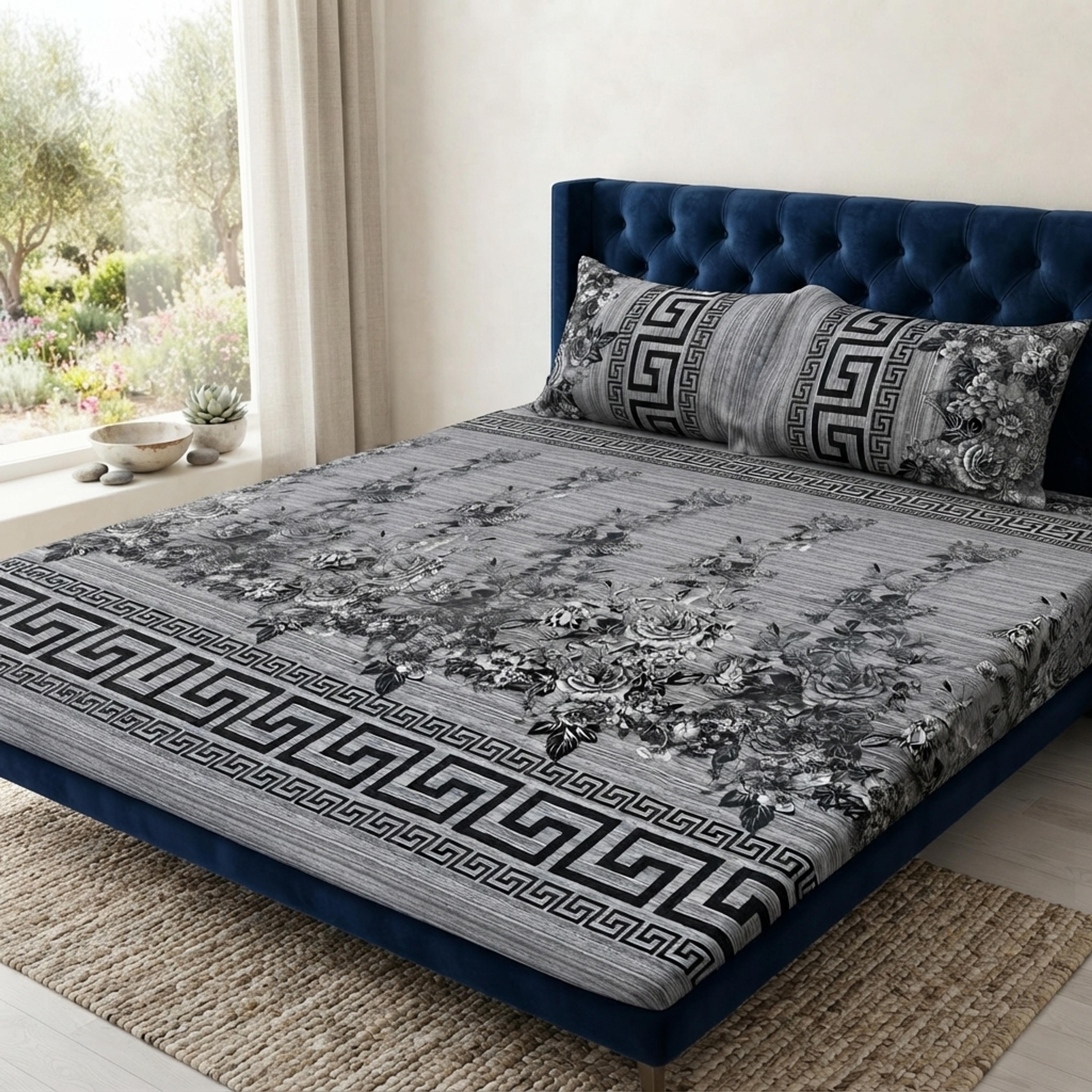 Crystal Cotton Bedsheet Set - Thumbnail 3