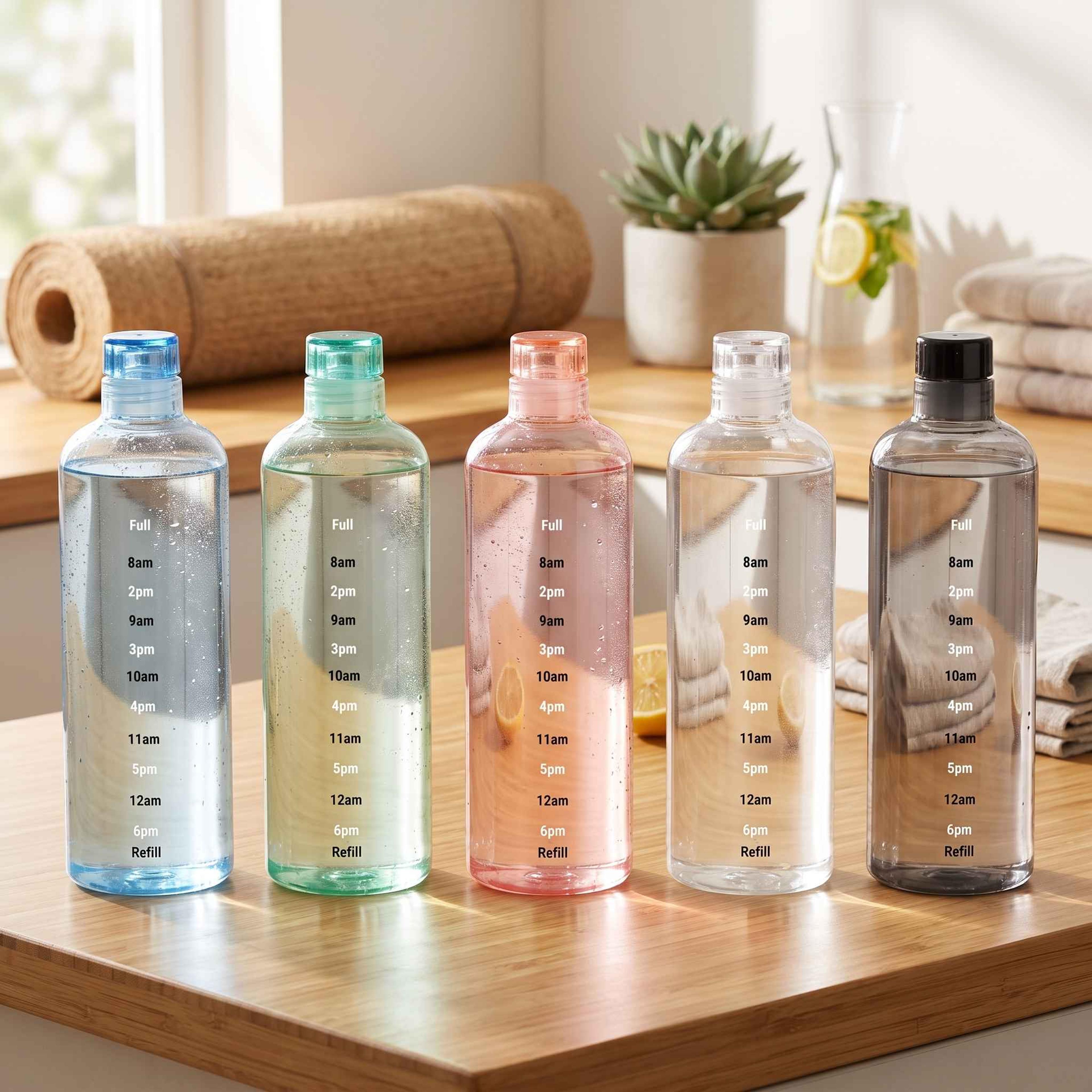 750ml Time-Track Water Bottle - Thumbnail 2