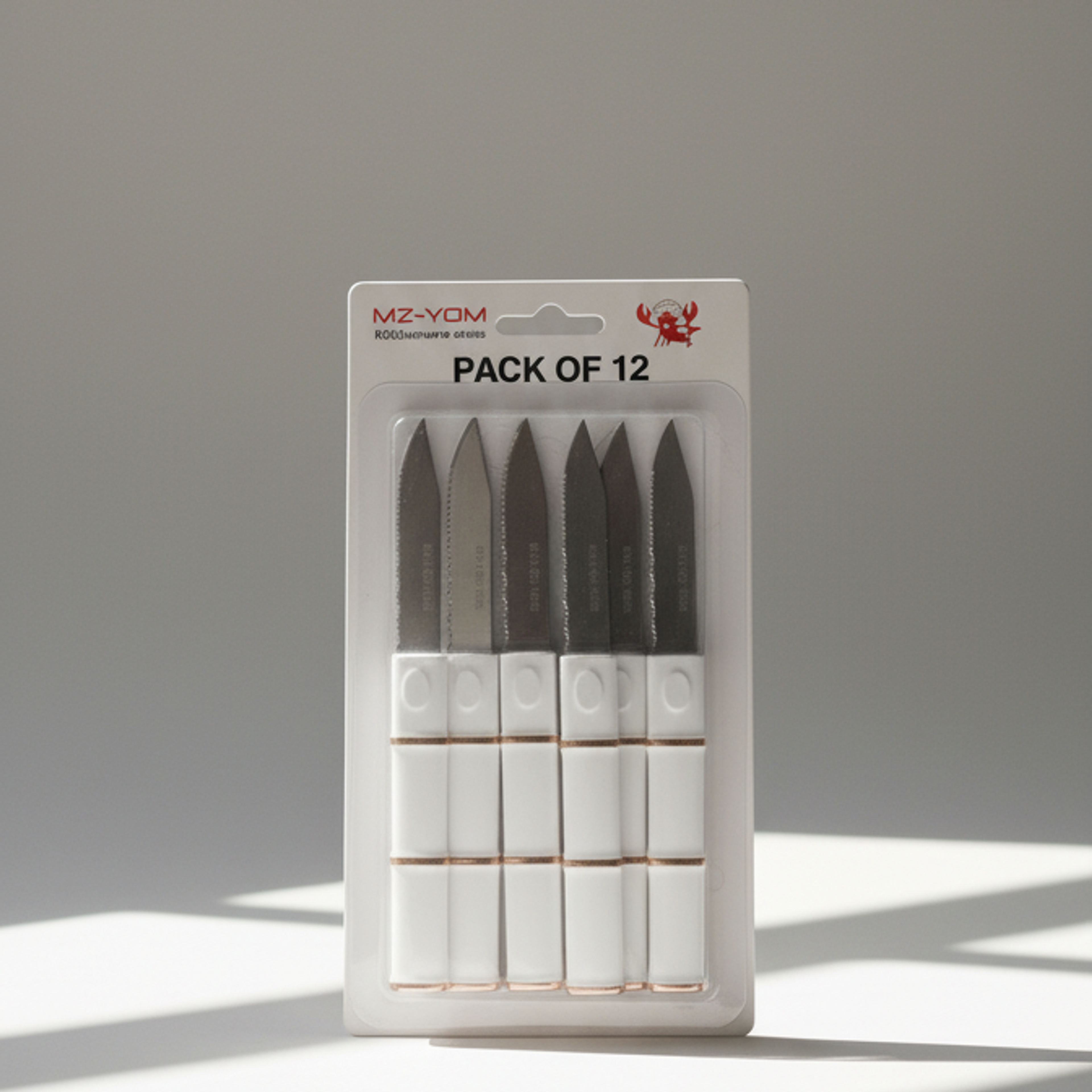 12‑Piece Stainless Steel Knife Set - Thumbnail 3