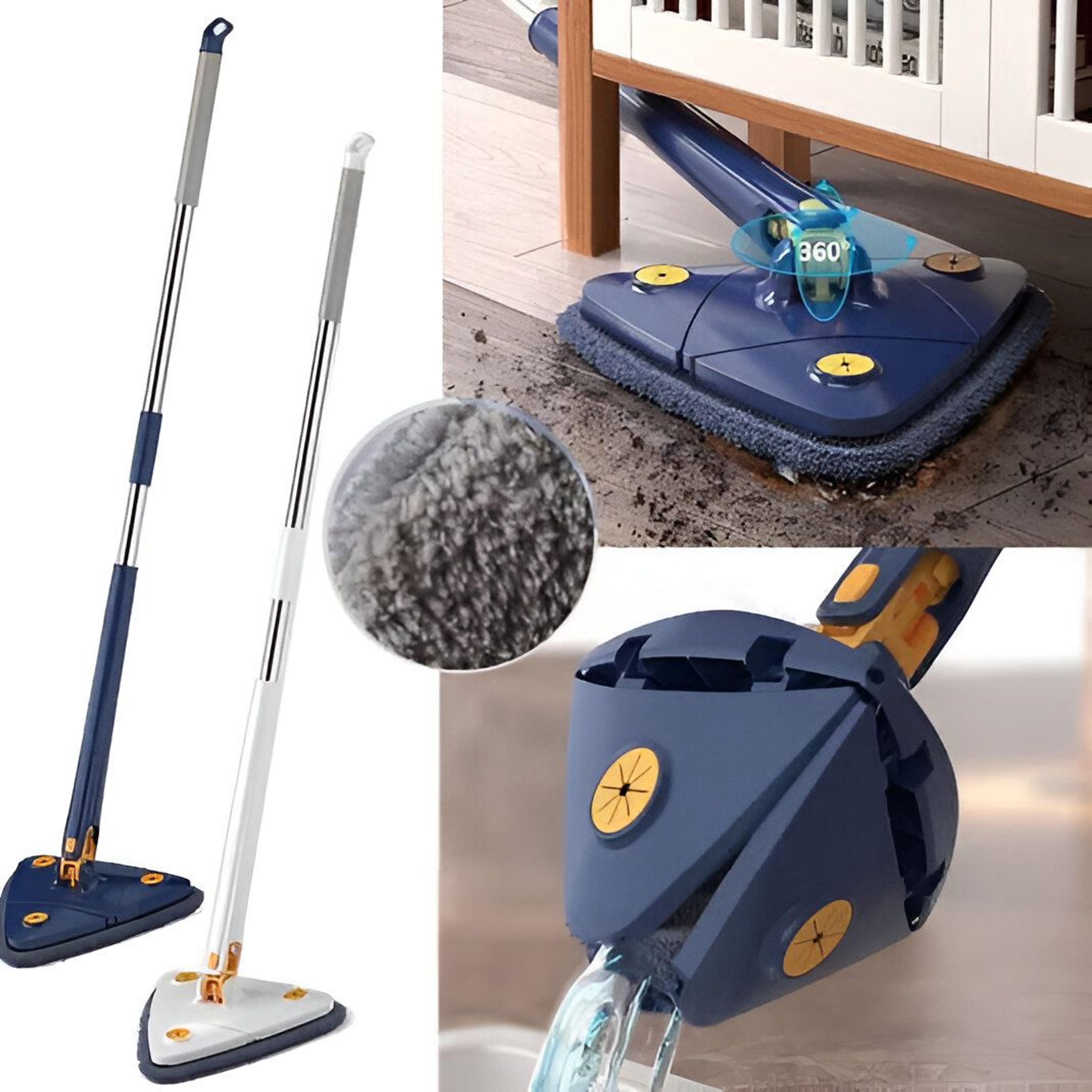 Telescopic Triangle Window Mop - Thumbnail 3