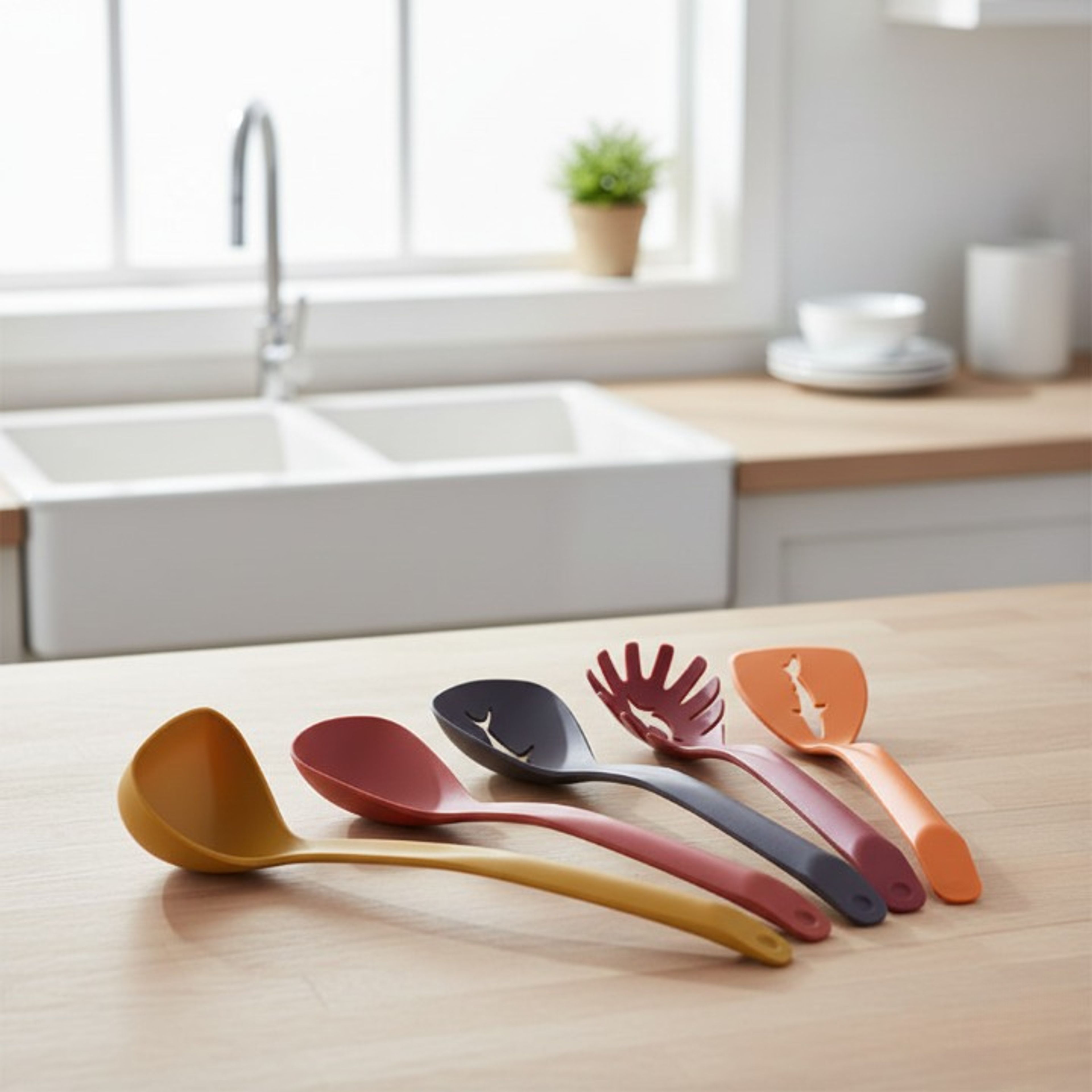 5-in-1 Kitchen Spoon Set - Thumbnail 3
