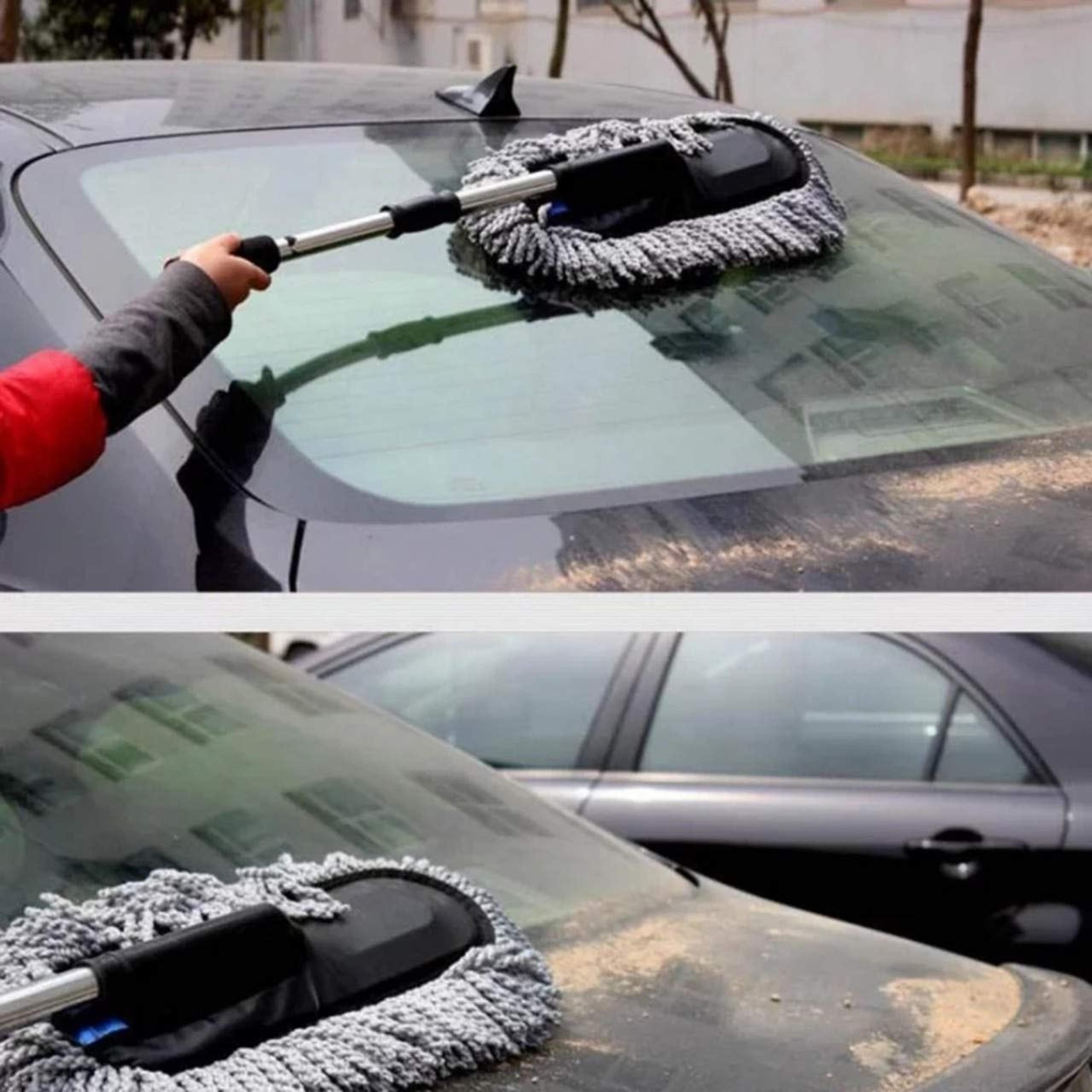 Extendable Microfiber Car Duster - Thumbnail 3
