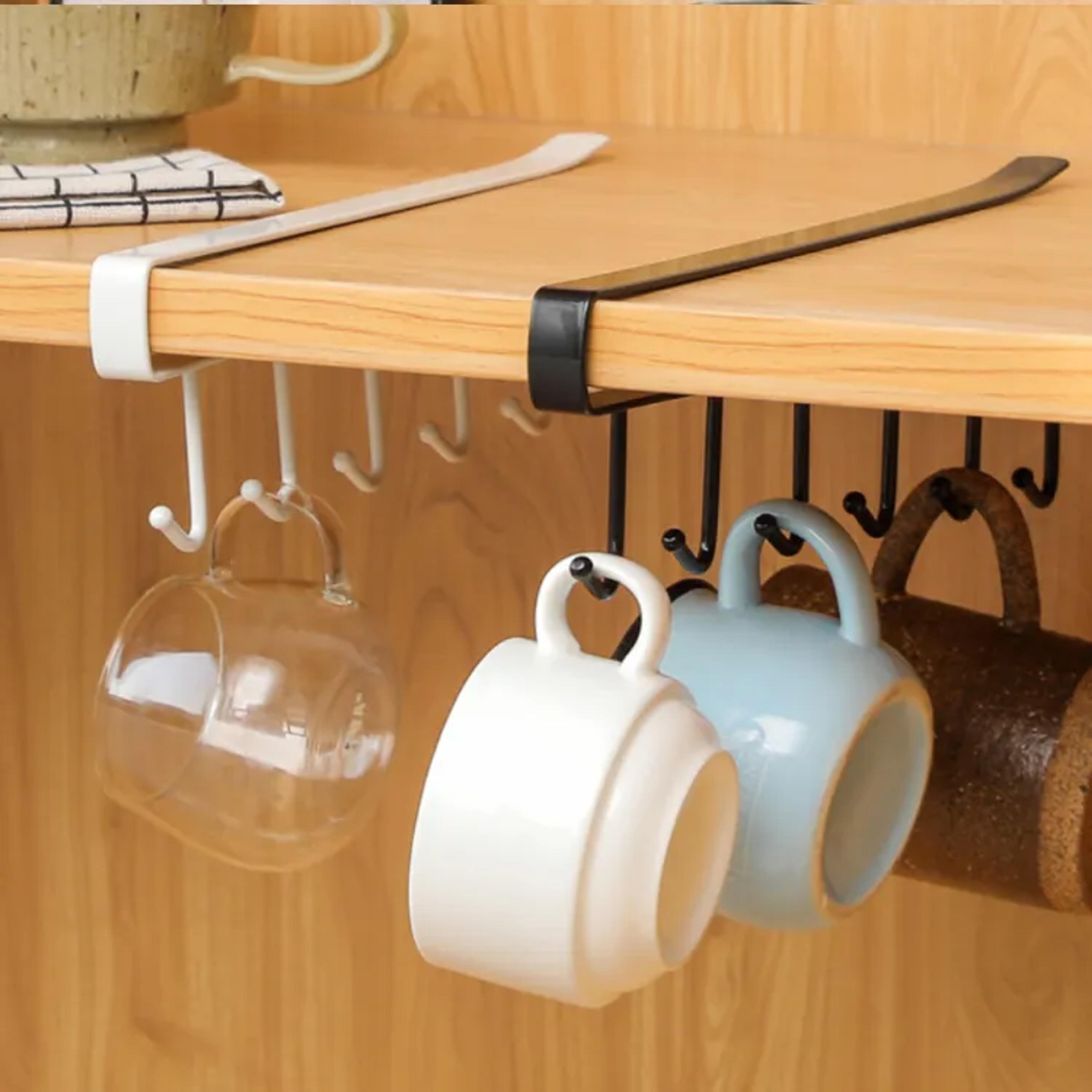10‑Hook Mug & Glass Organizer - Thumbnail 1