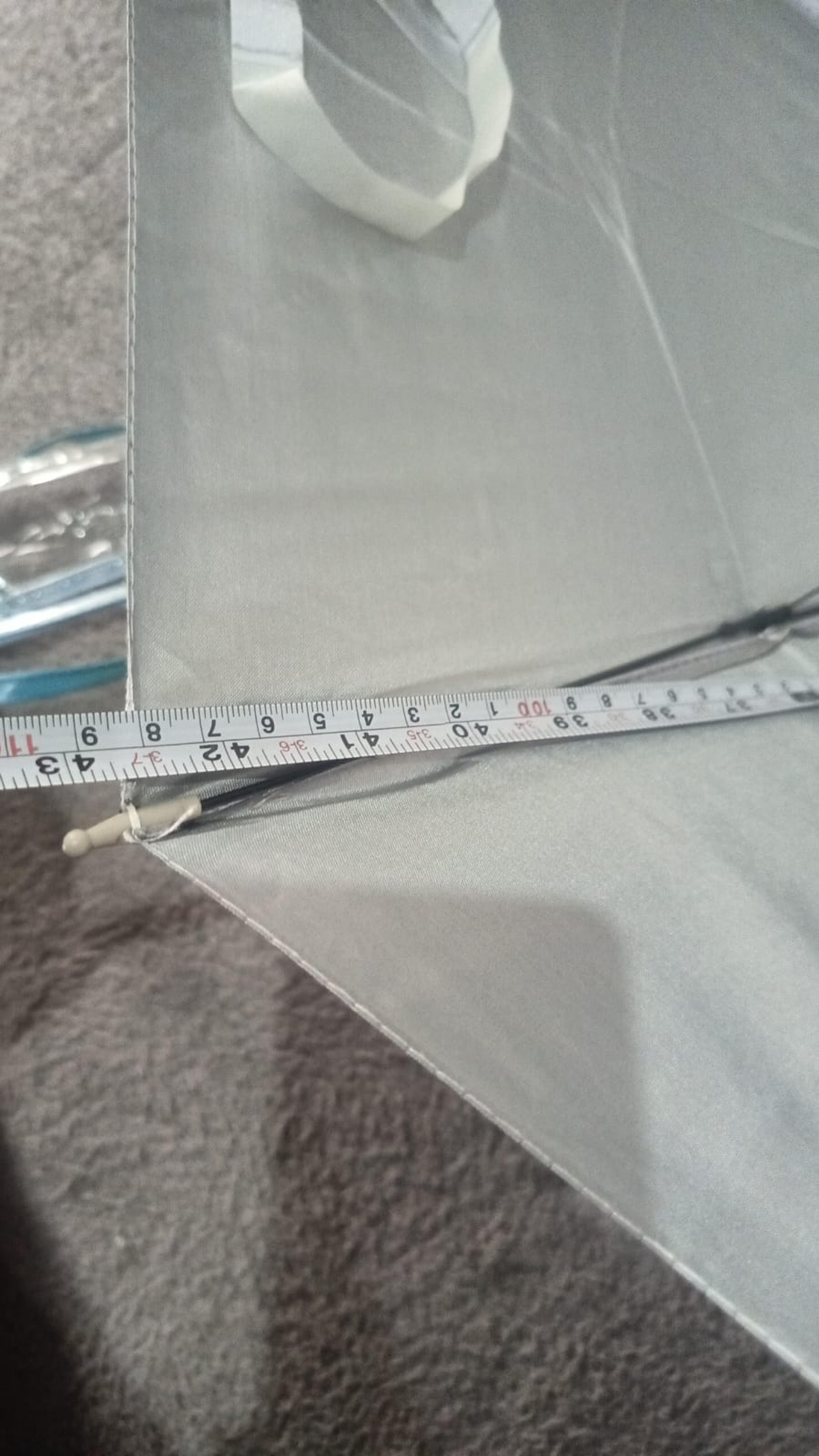 Windproof Compact Travel Umbrella Gray - Thumbnail 6