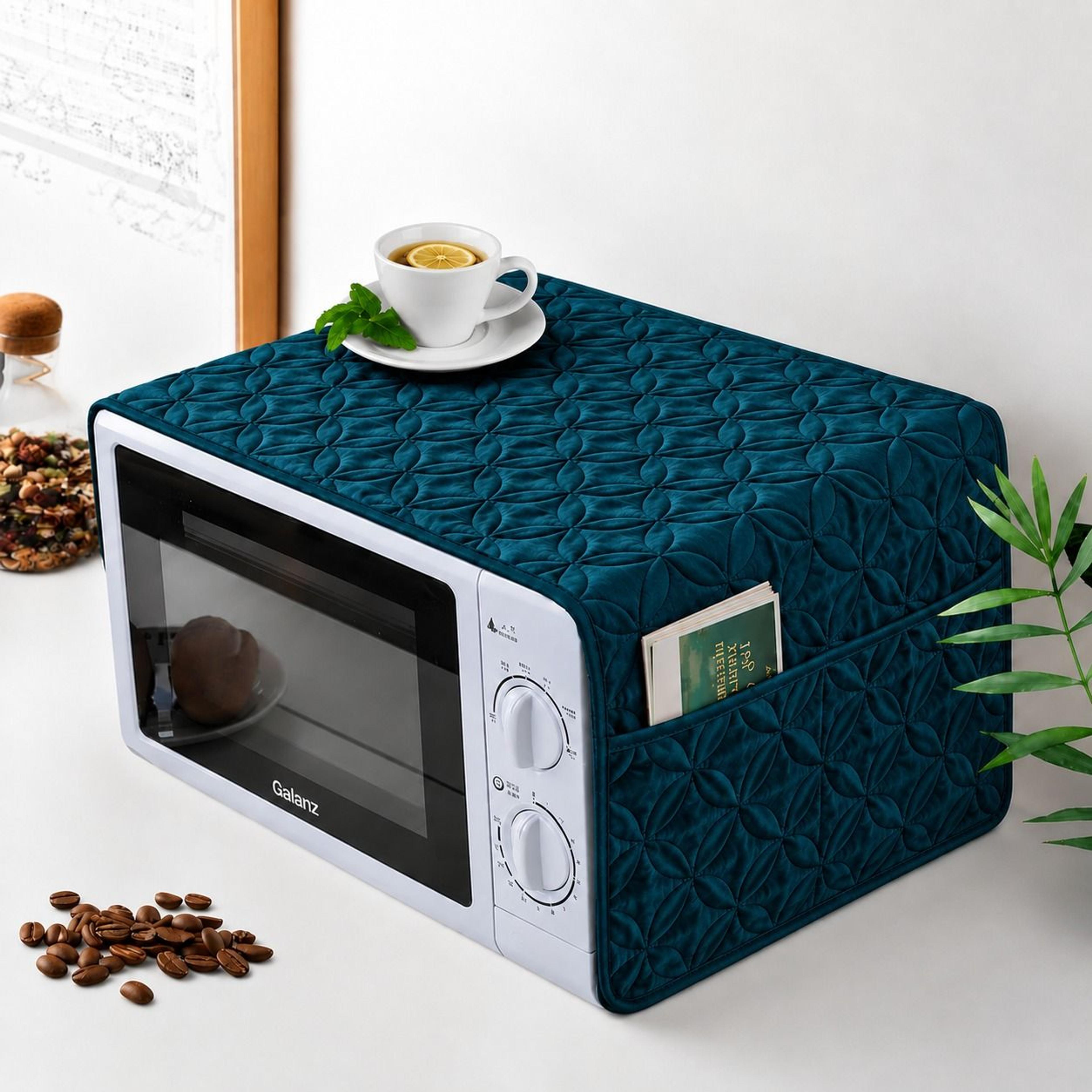 Quilted Microwave Oven Cover - Thumbnail 3
