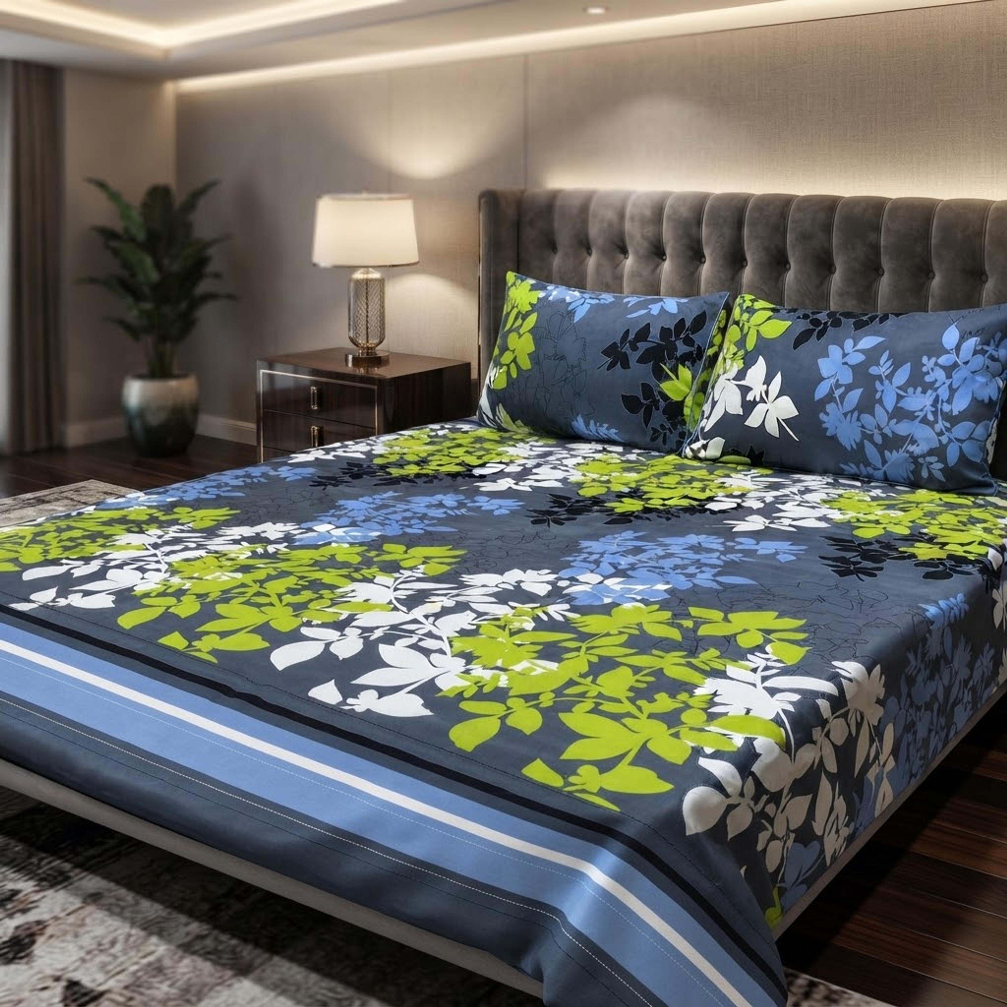 Verdant Breeze Bedsheet Set - Thumbnail 2