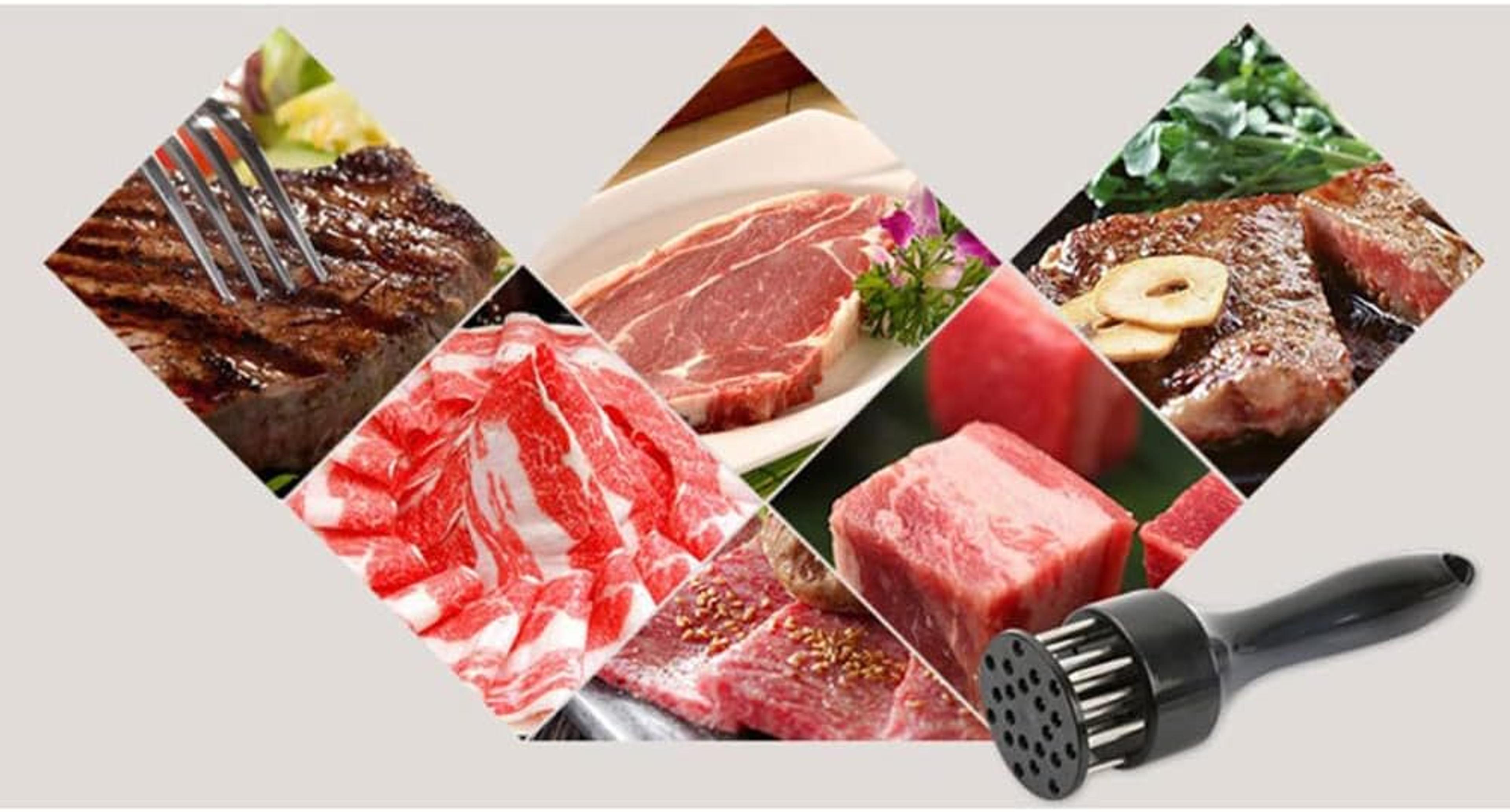 Stainless Steel Meat Tenderizer - Thumbnail 5