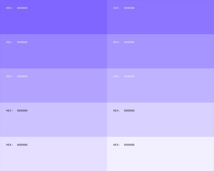 color dcodes for a hooman designed design system