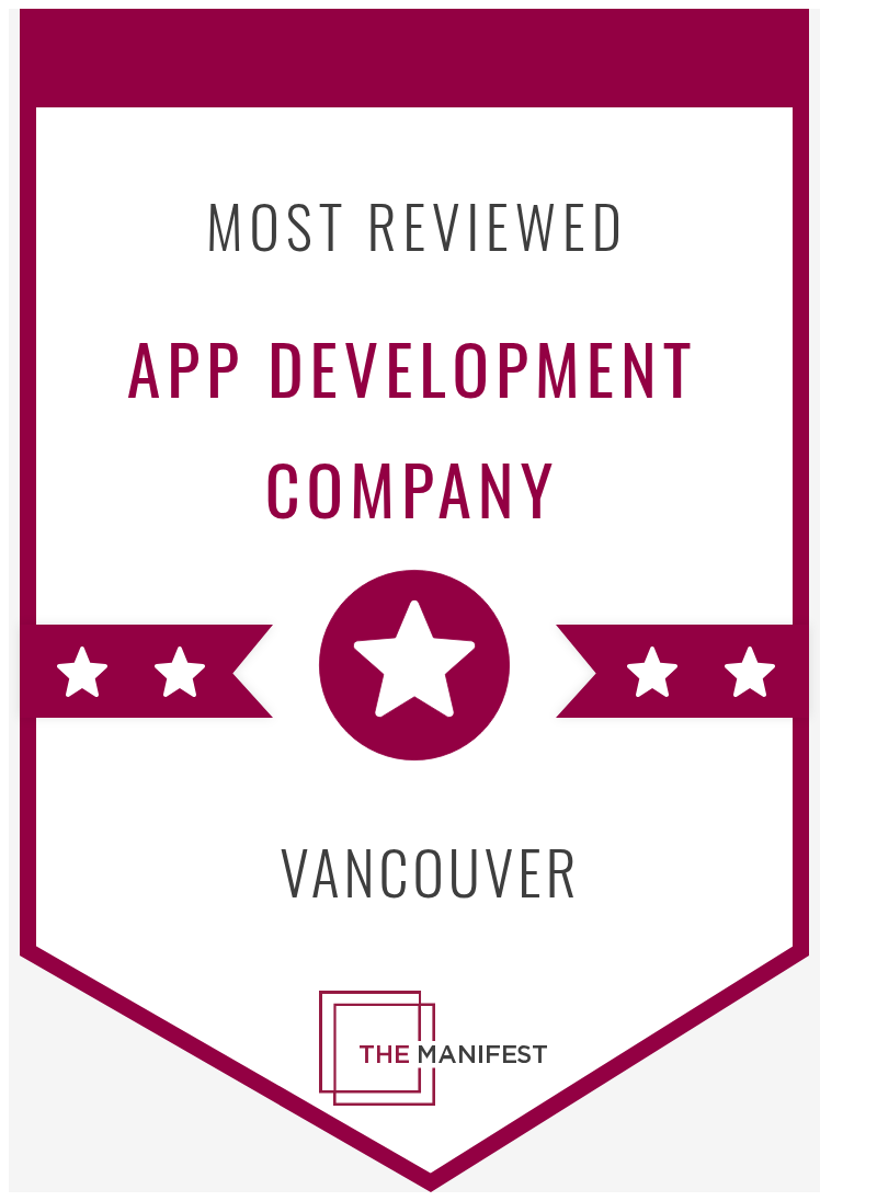 Most Reviewed App Development Company Award Hooman Studio