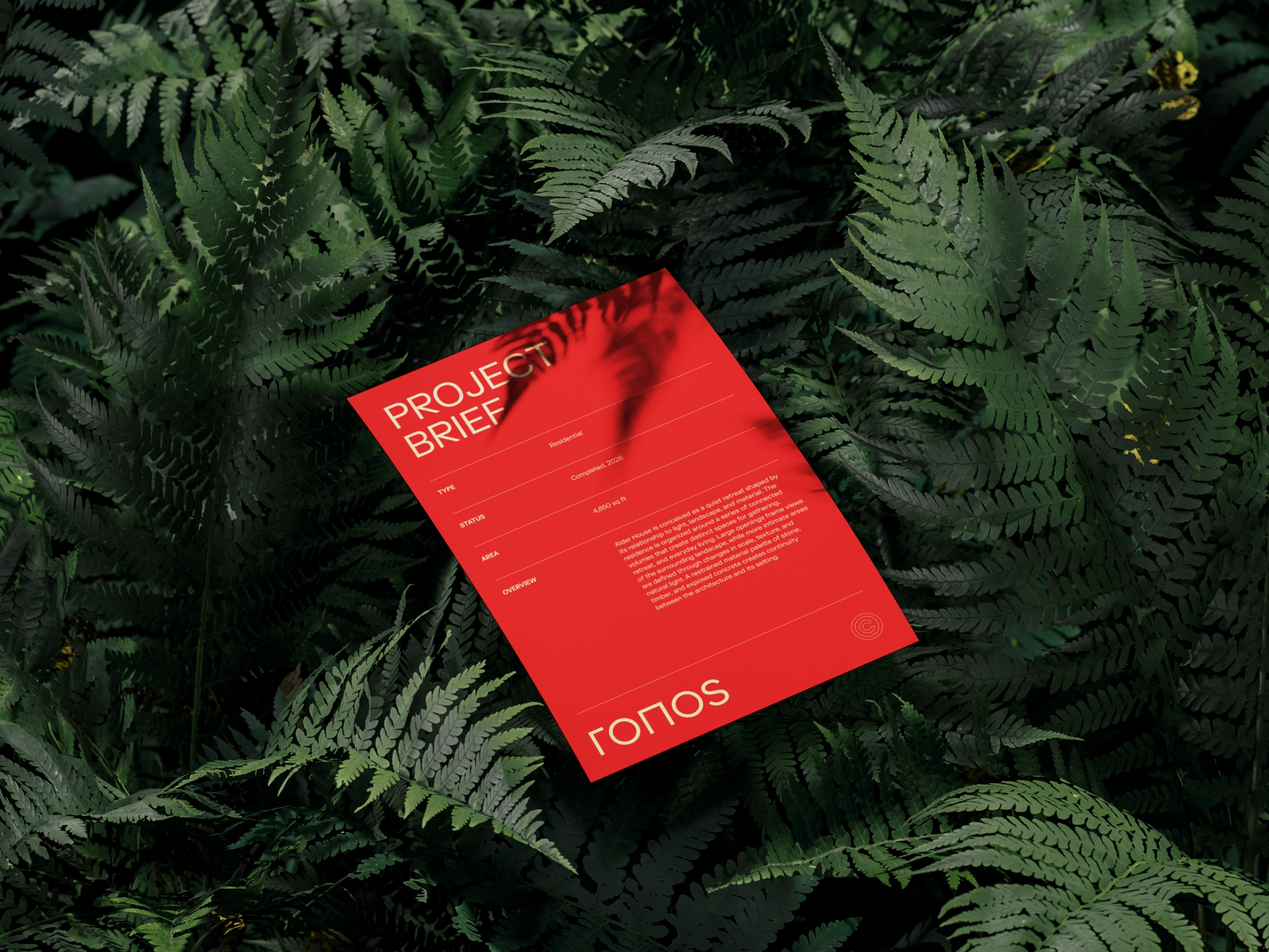 Ronos Architectural Project Brief - Hooman Studio