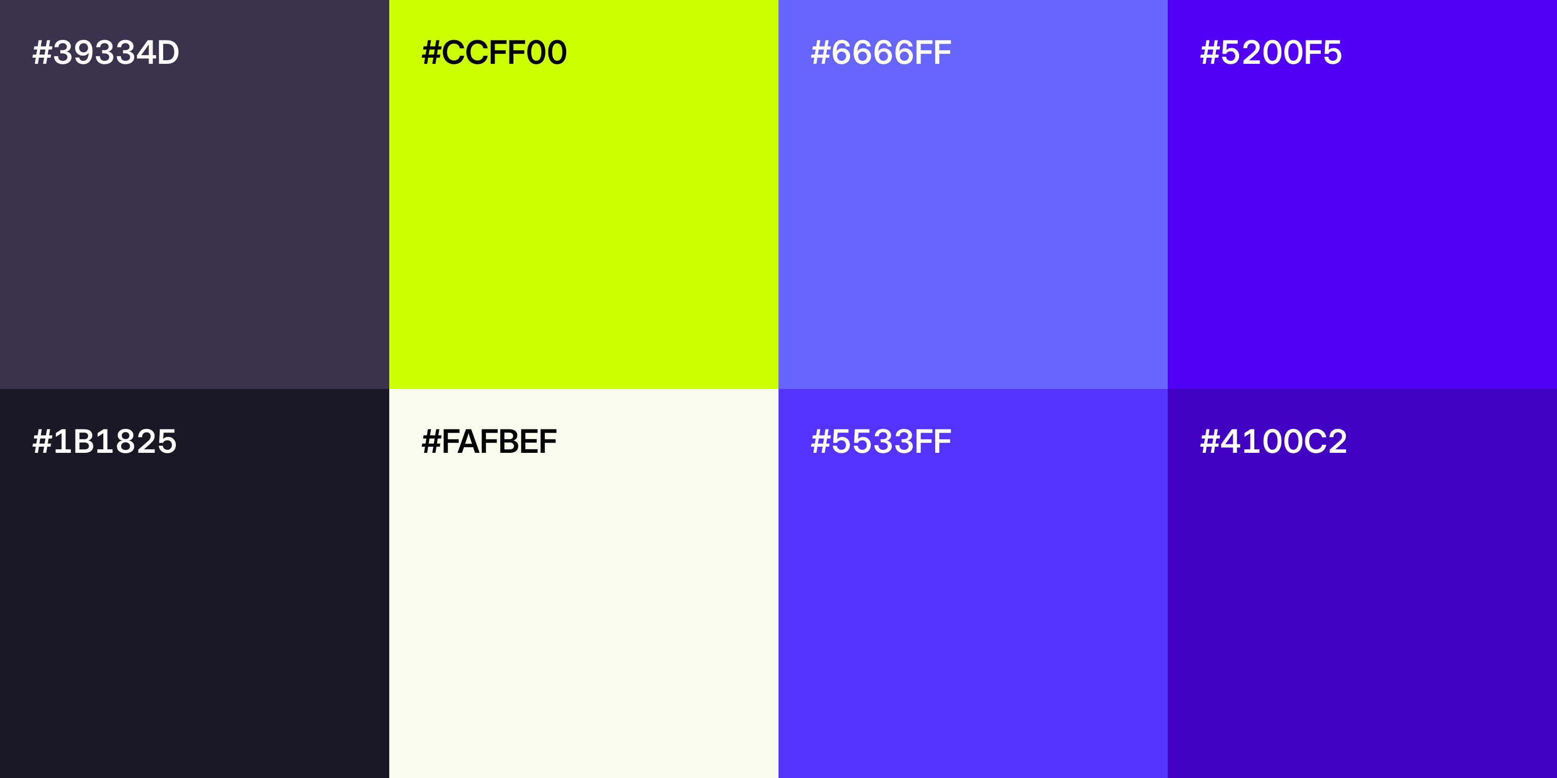 OpusSafe foundation layer: an eight-swatch color palette with neon lime, deep purple, soft white, and vivid blue tones defined as system roles.