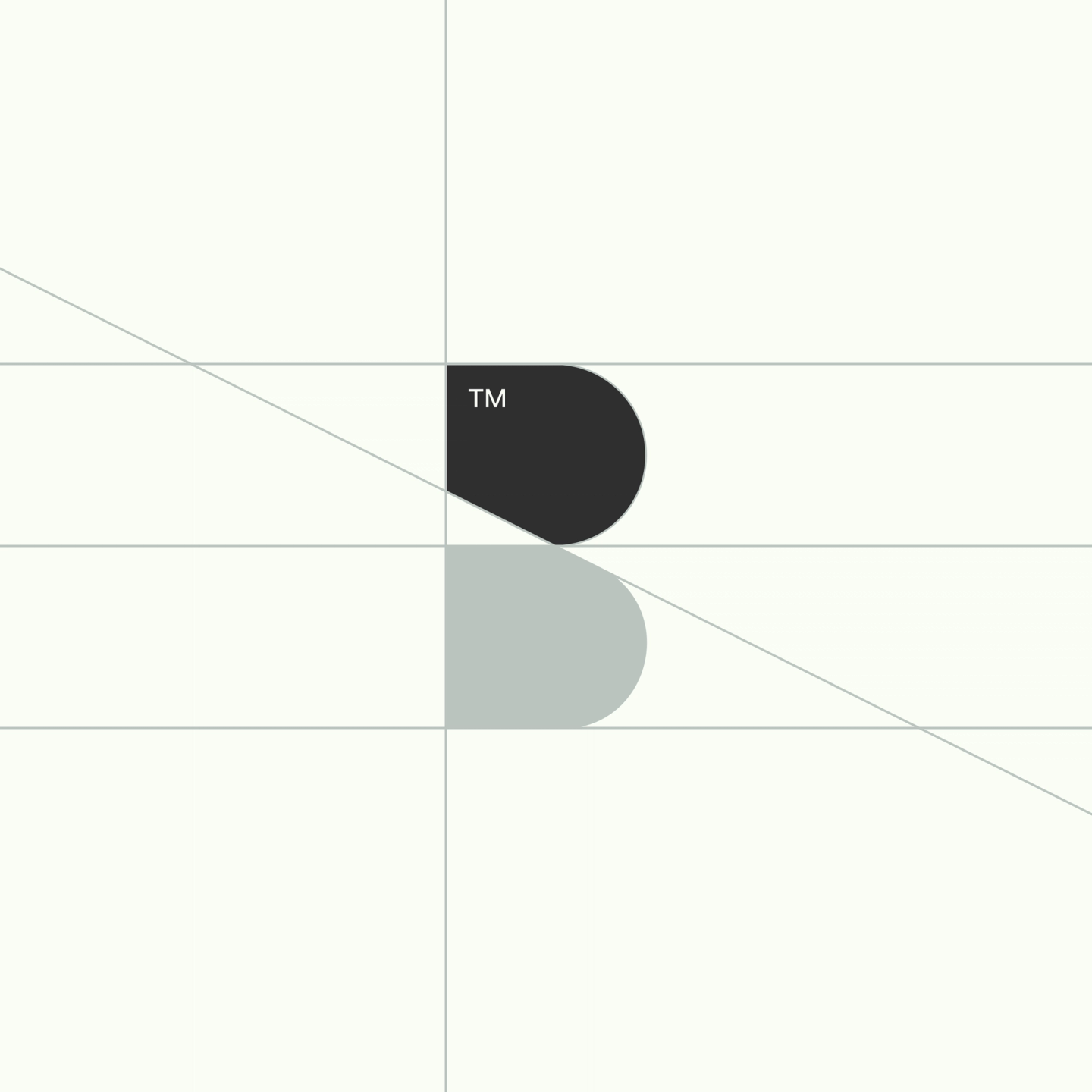 Minimalistic logo design featuring a stylized letter 'B' with geometric shapes and clean lines, representing modern branding and professional design.