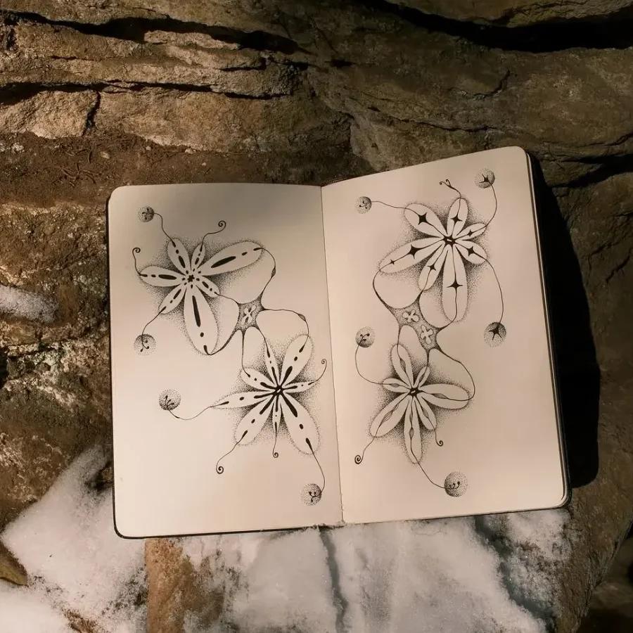 Drawing in Banff