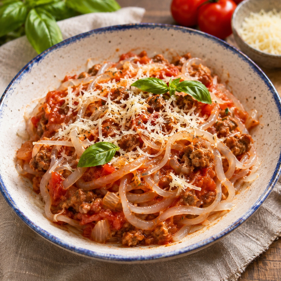 Fideos a la pomodoro