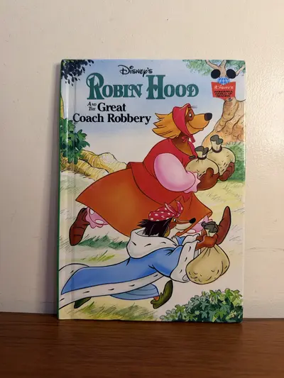 Cover of Disney’s Robin Hood and the Great Coach Robbery