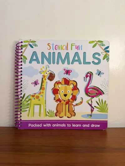 Cover of Stencil Fun Animals