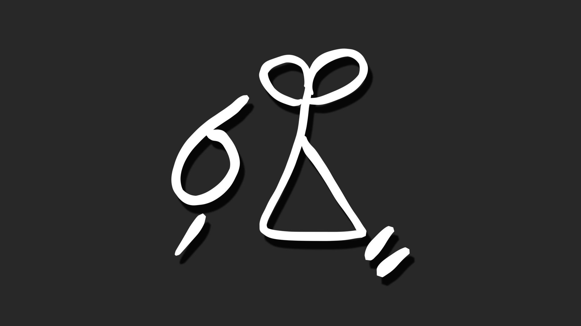 The slide shows a phonetic representation of the spoken phrase 'Shay Lasso', an incorrect way to pronounce Xe iaso's name. It shows a 'shai' symbol in Gregg shorthand on the left with the sitelen pona rune for 'laso' (blue, green) on the right-hand side