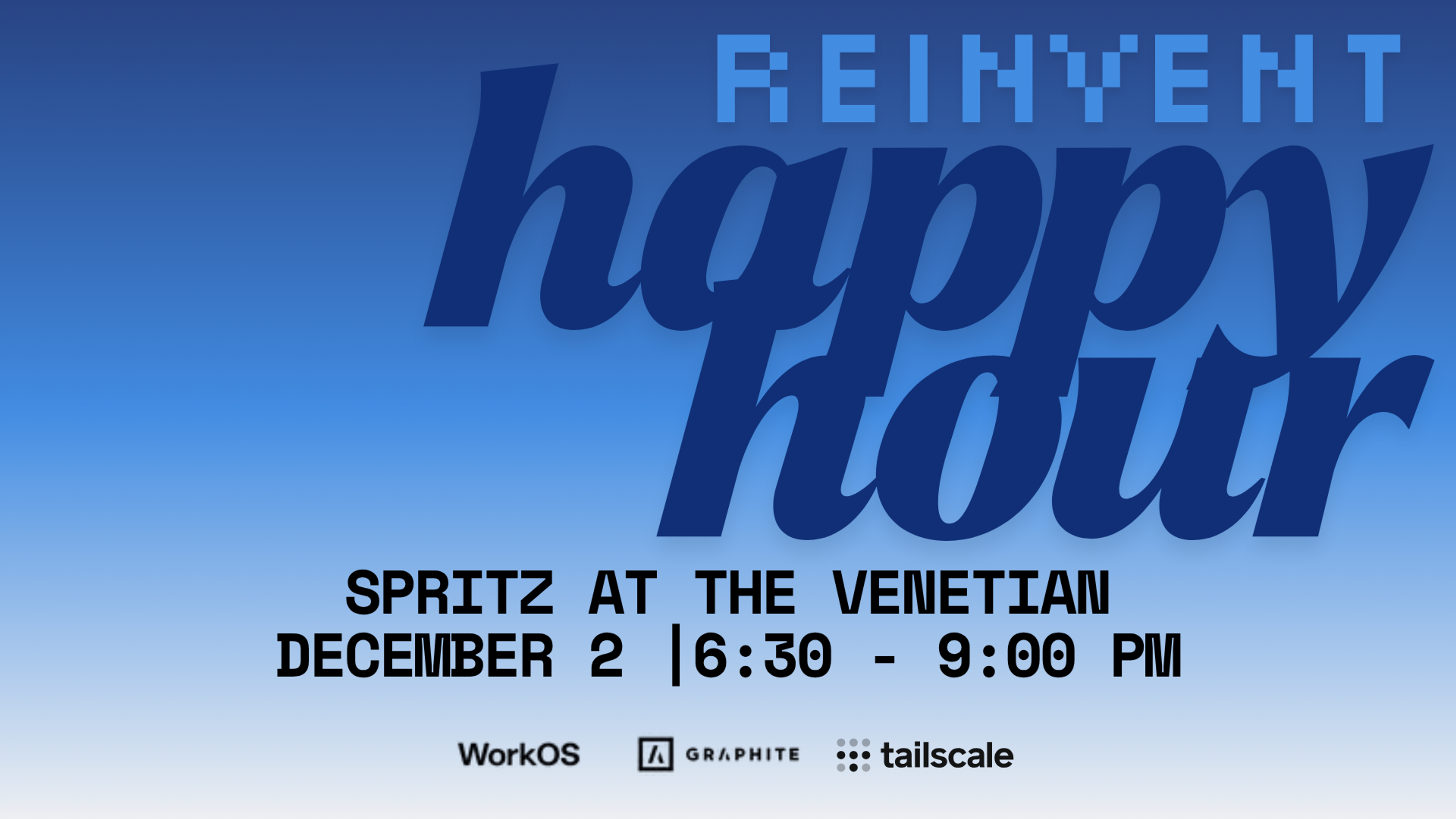Happy hour promo