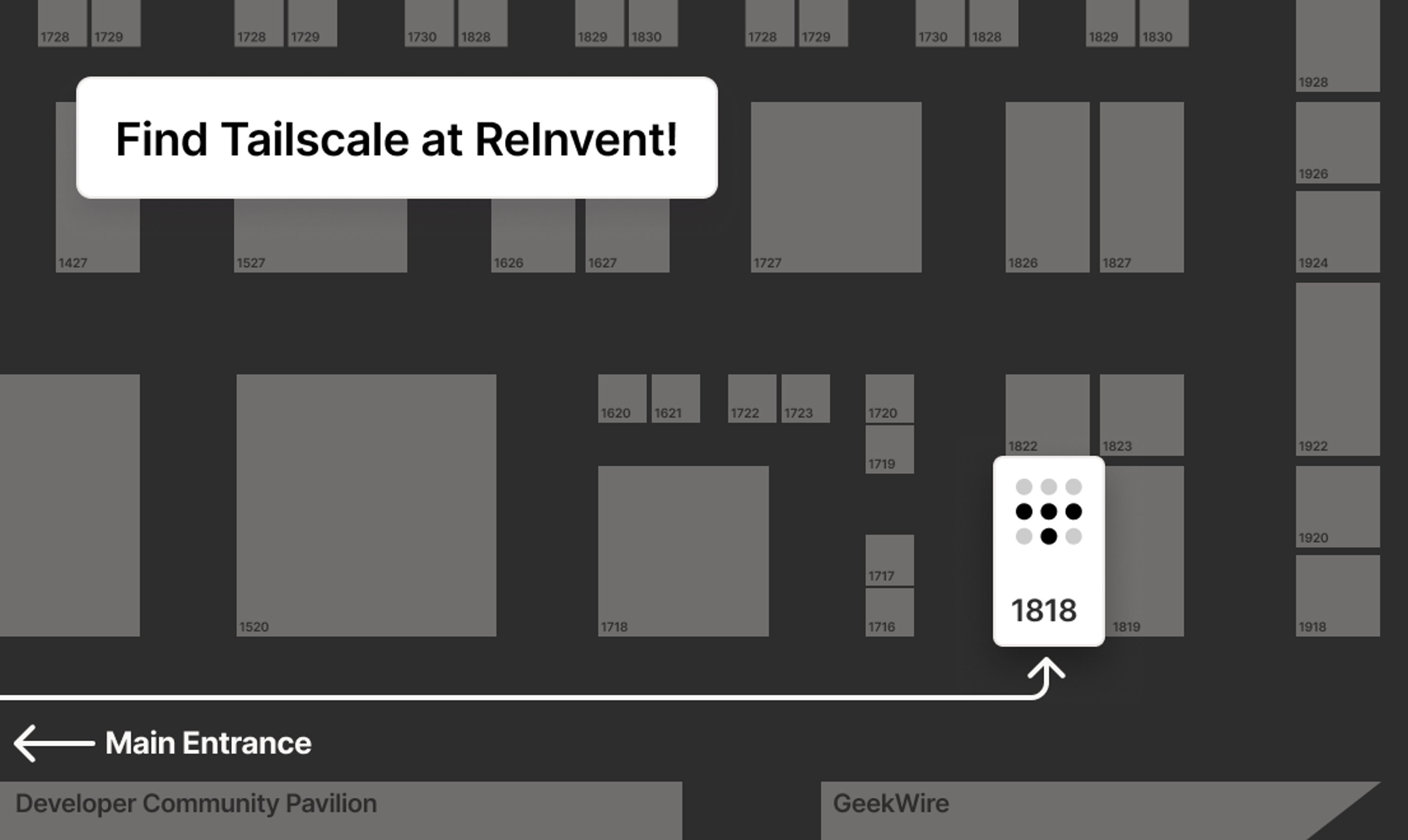 Booth 1818 Expo Hall