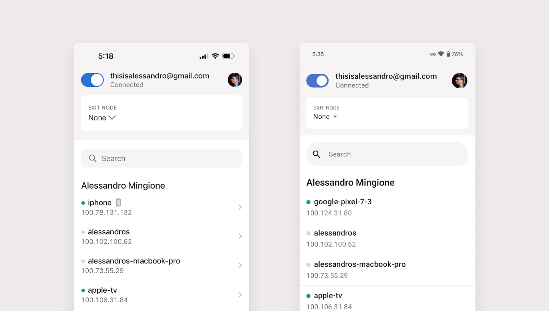 Tailscale Android Using Tailscale for Android just got a whole lot better