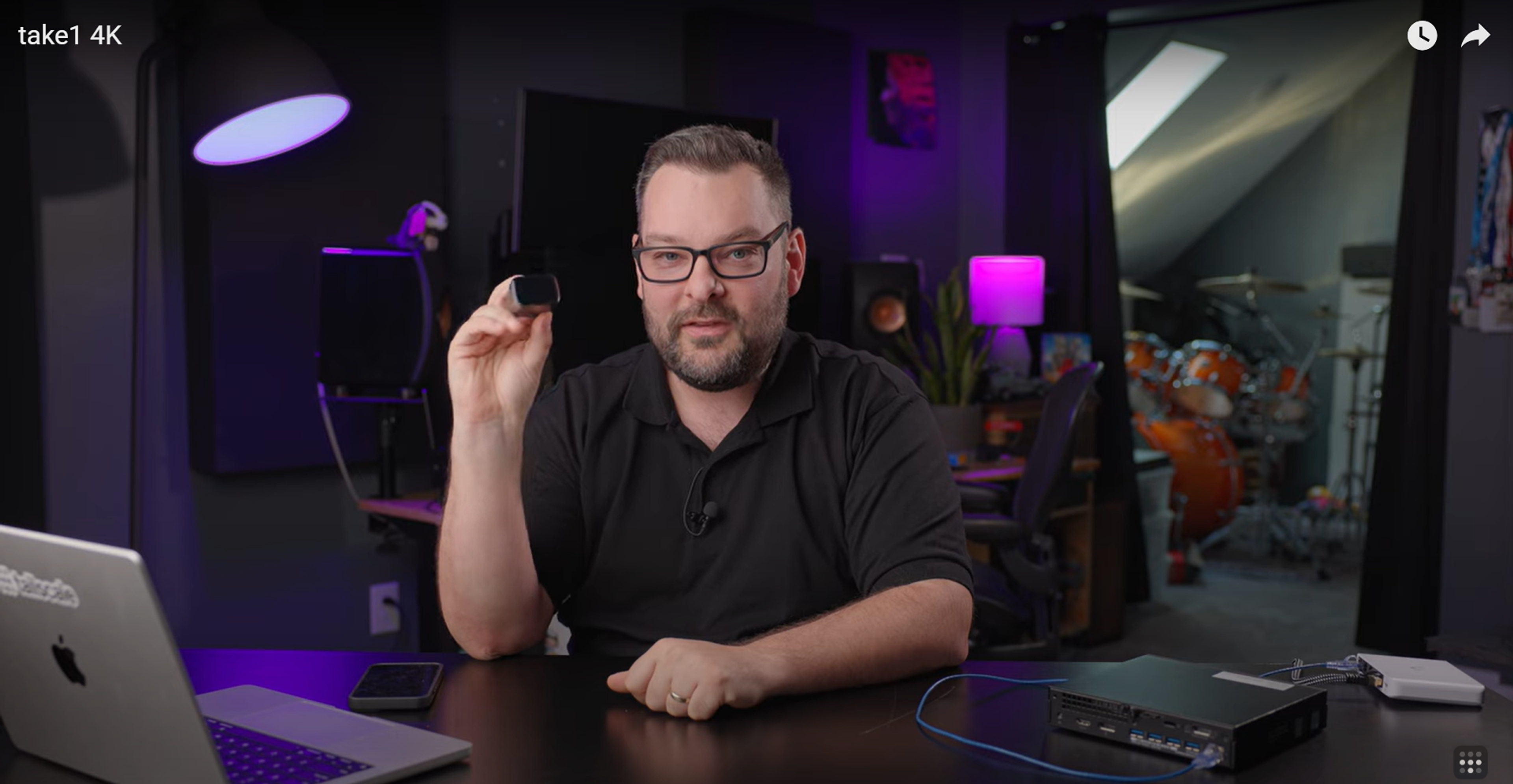 Alex holding a Jet KVM