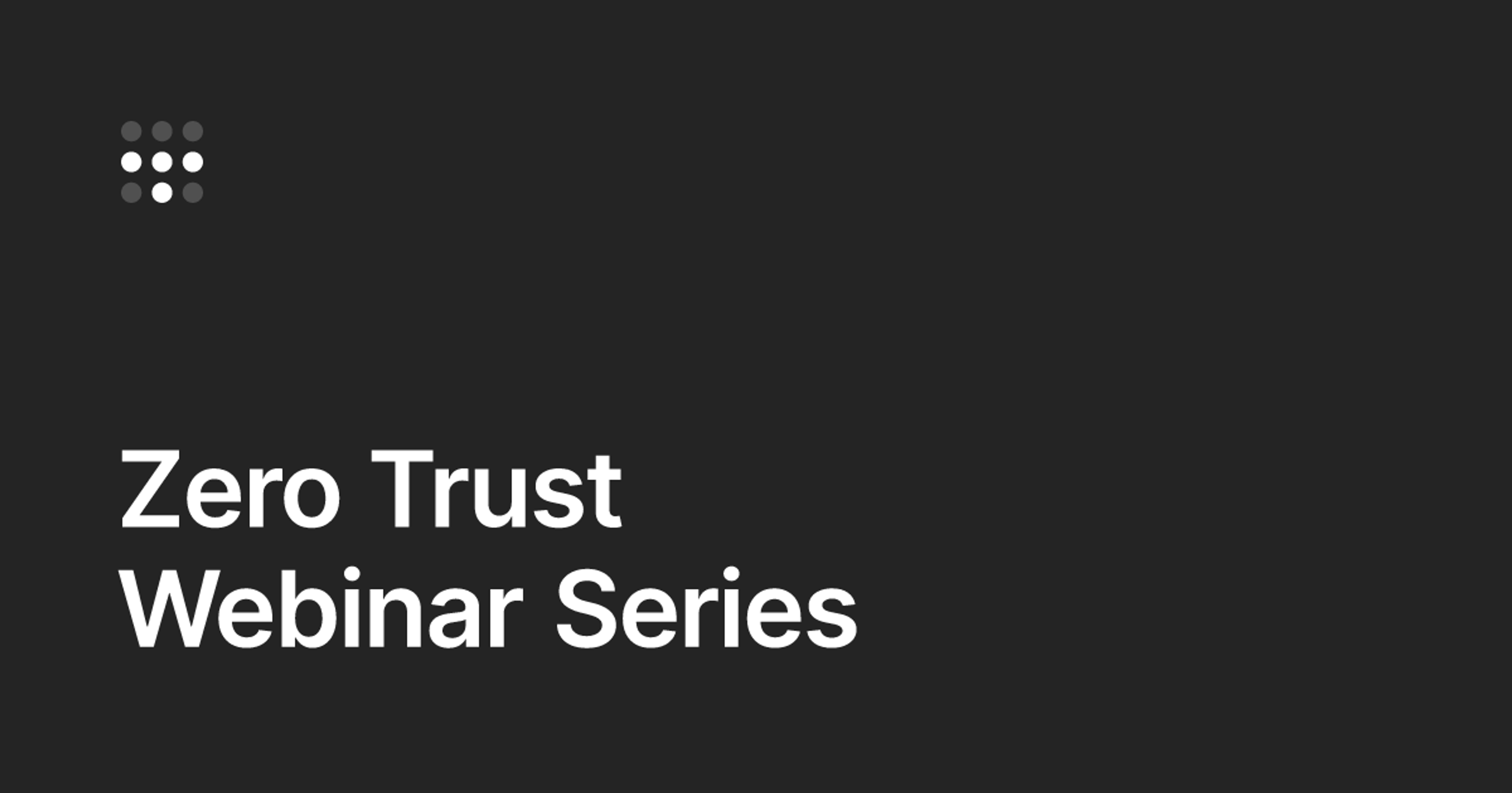 Webinar video thumbnail with webinar title