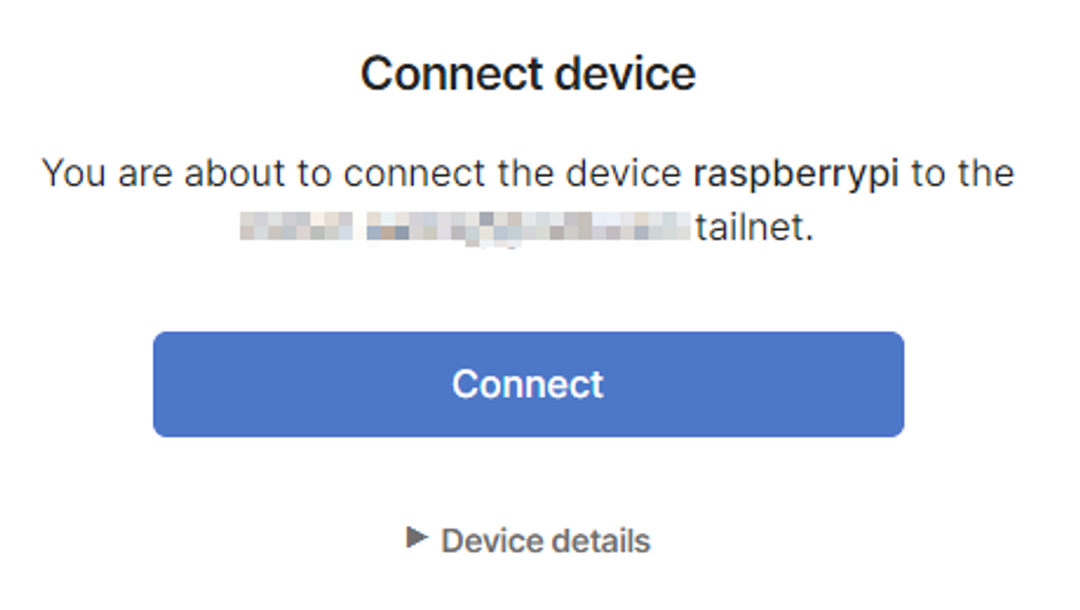 Tailscale authorize another device