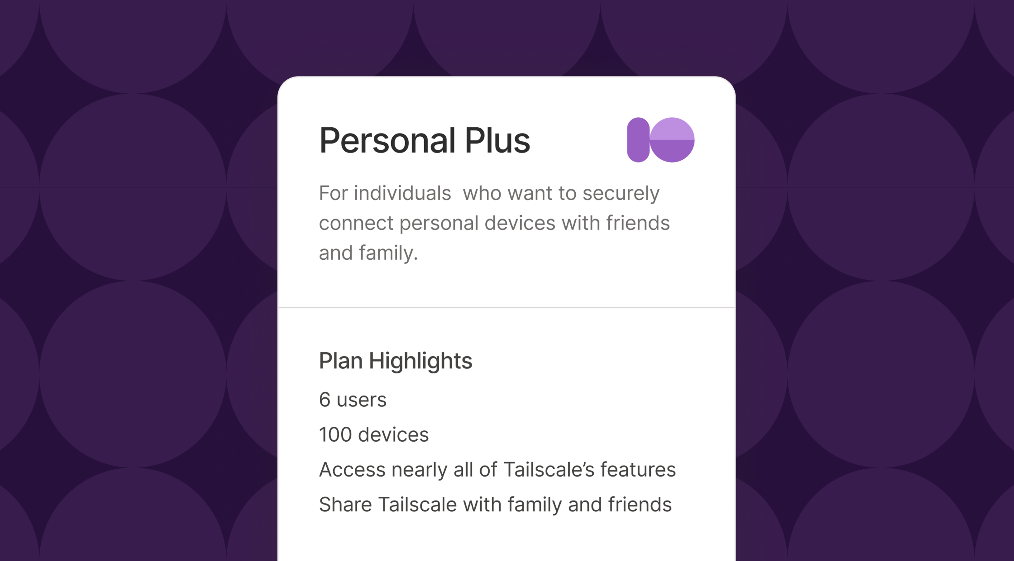 Personal Plus