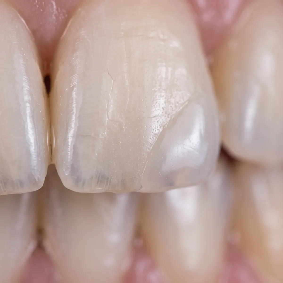 Composite bonding for chipped edges