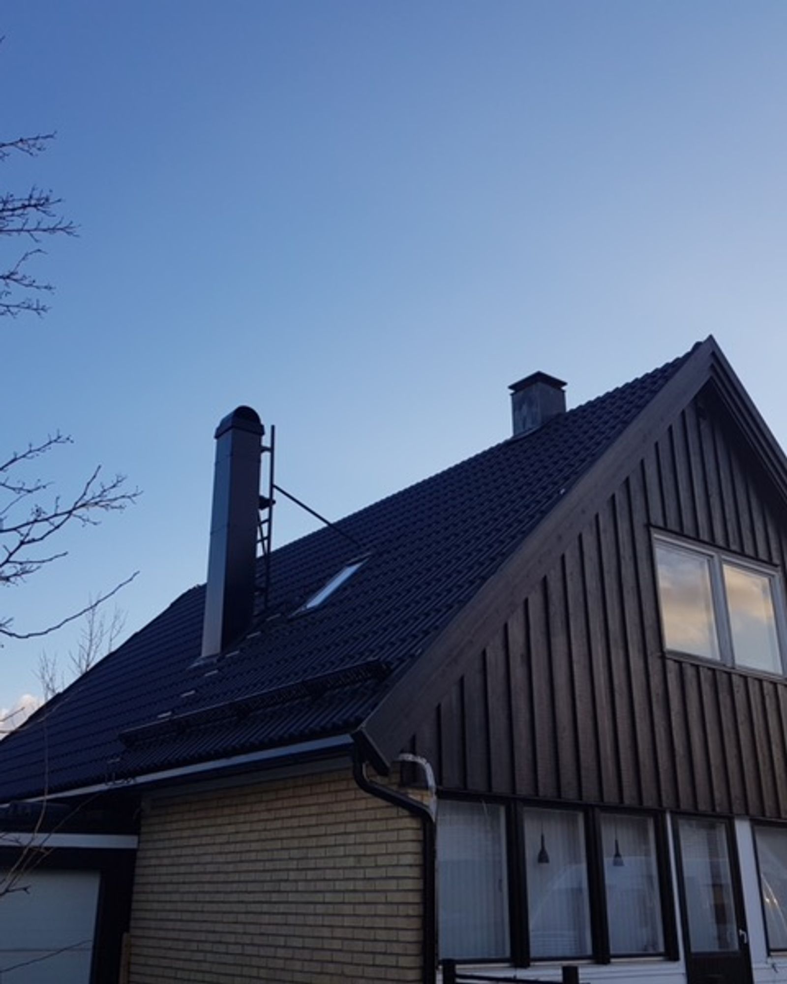 Takomläggning, Grödinge