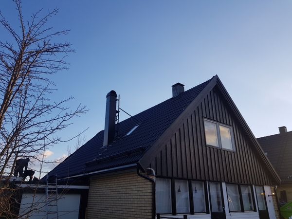 Takomläggning, Grödinge
