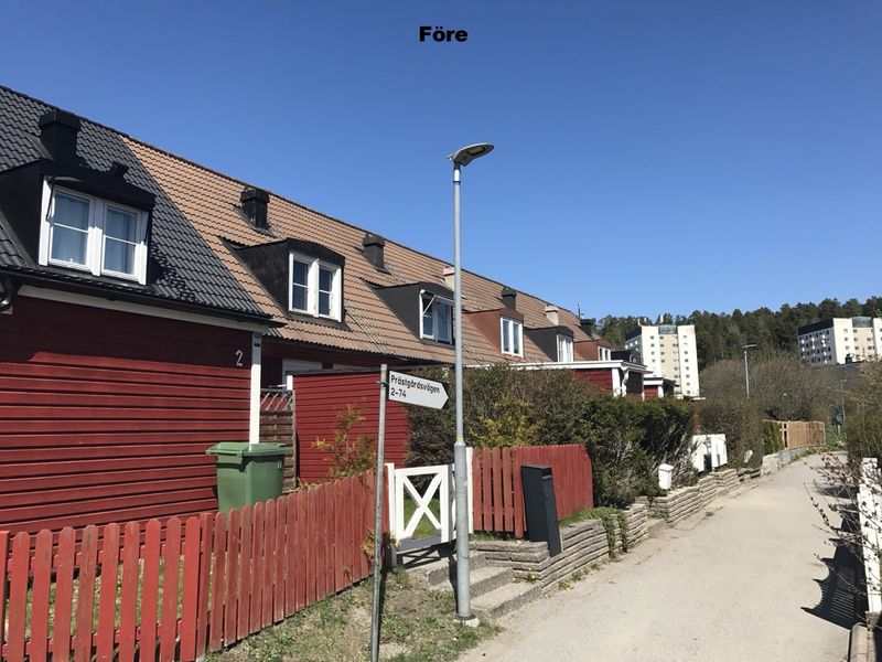 Prästgårdsvägen, Tumba