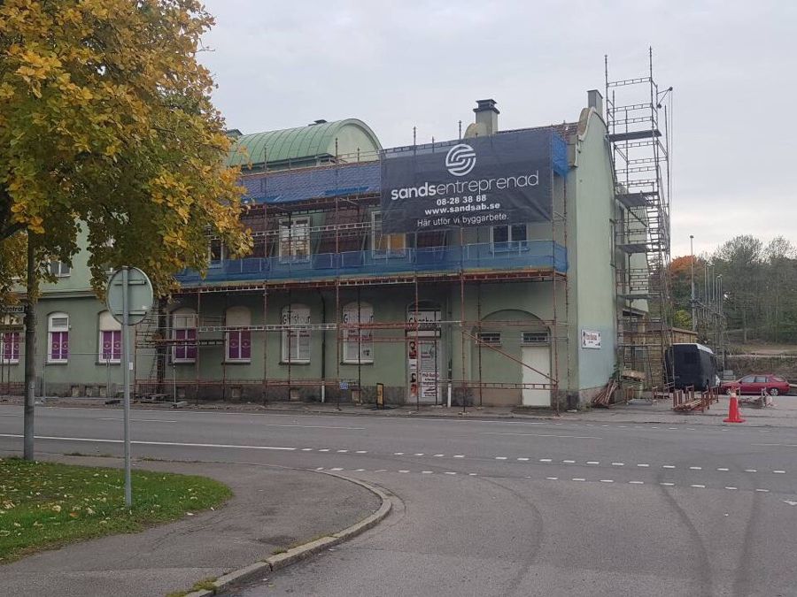 Takomläggning K-märkt, Nyköping, bild 2