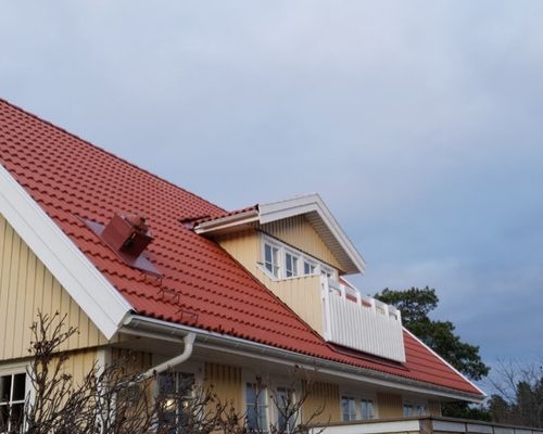 Takrenovering, Täby, bild 3
